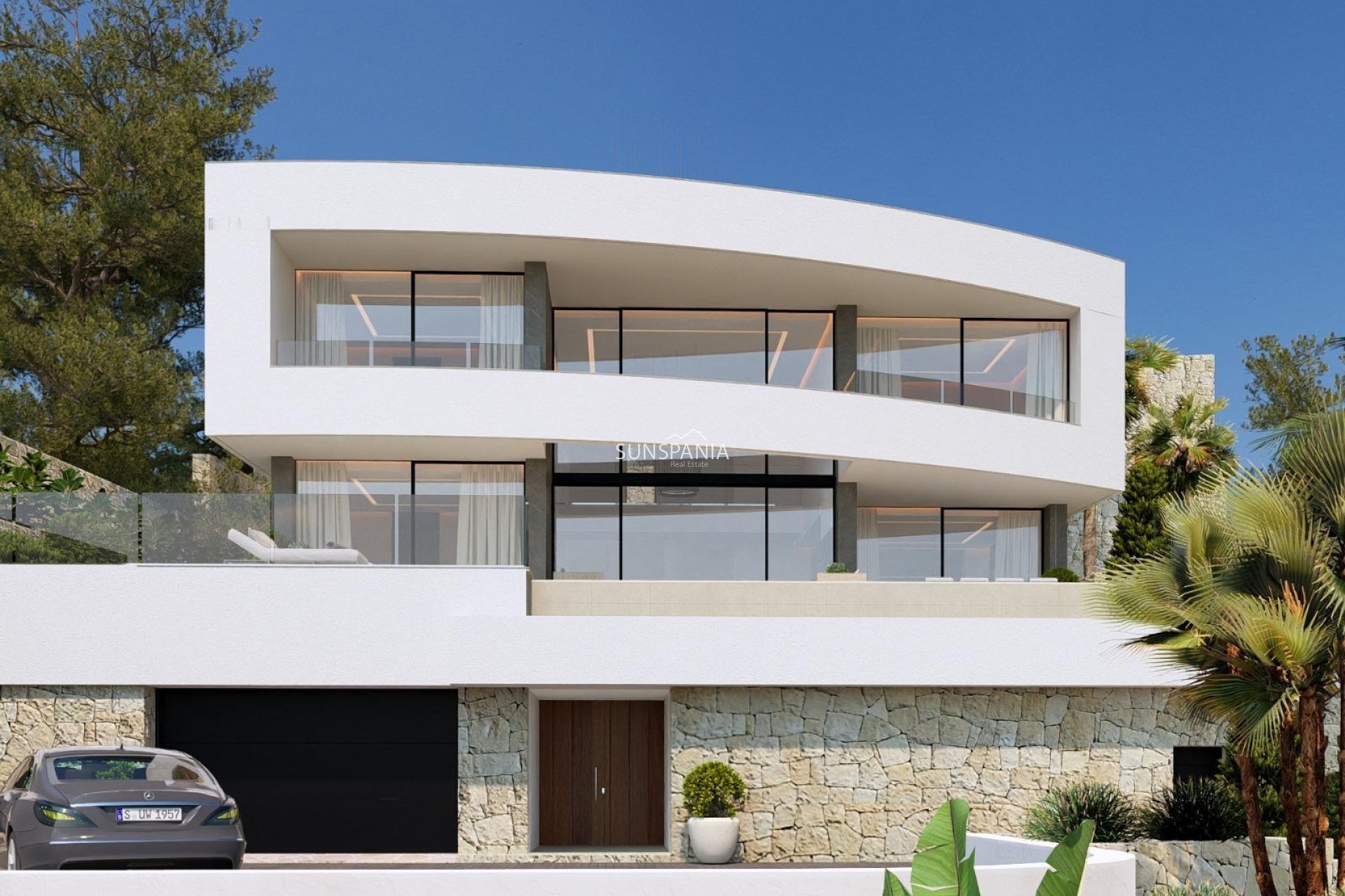 Nouvelle construction - Maison indépendante -
Calpe - Empedrola