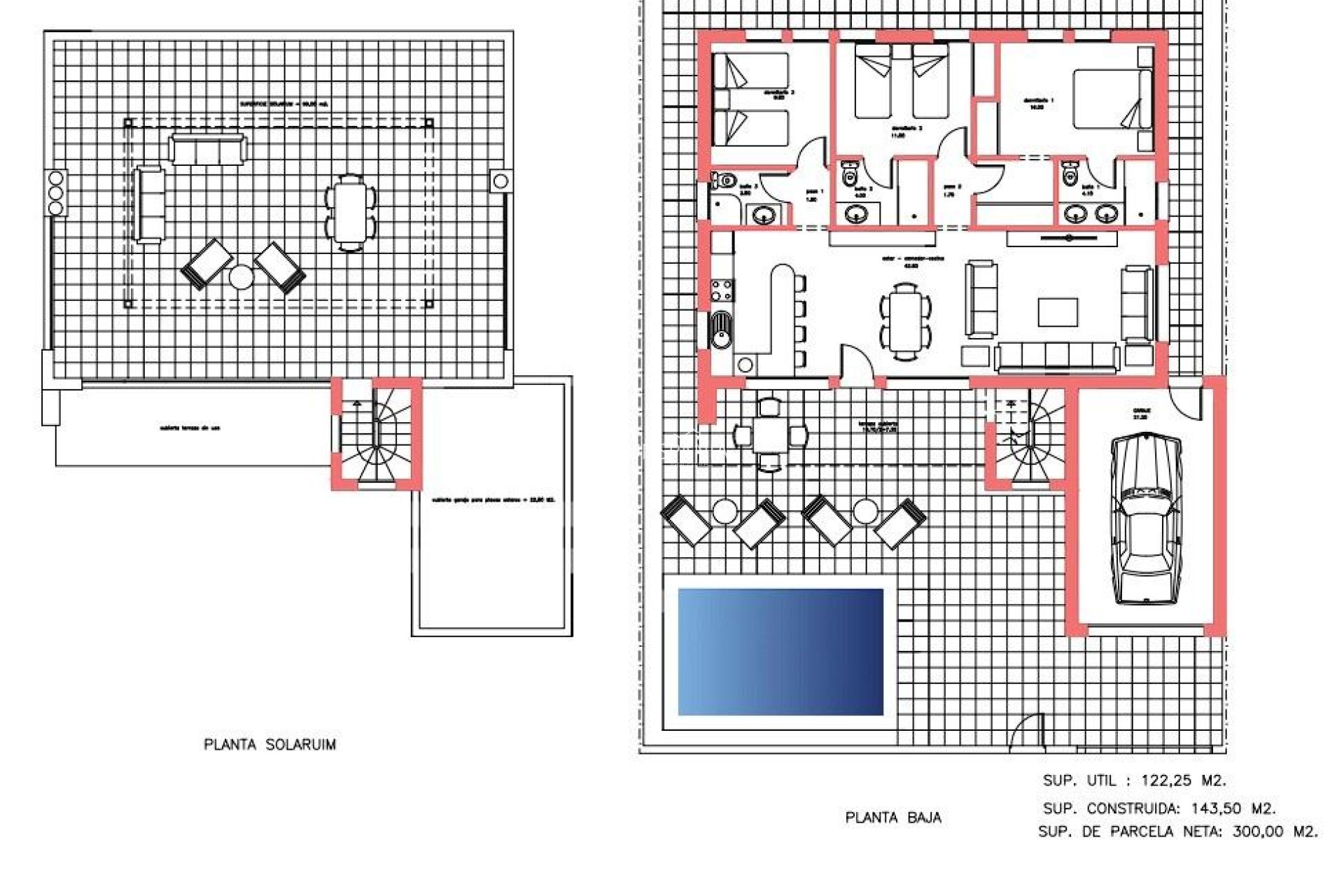 Nouvelle construction - Maison indépendante -
Fuente Álamo - La Pinilla