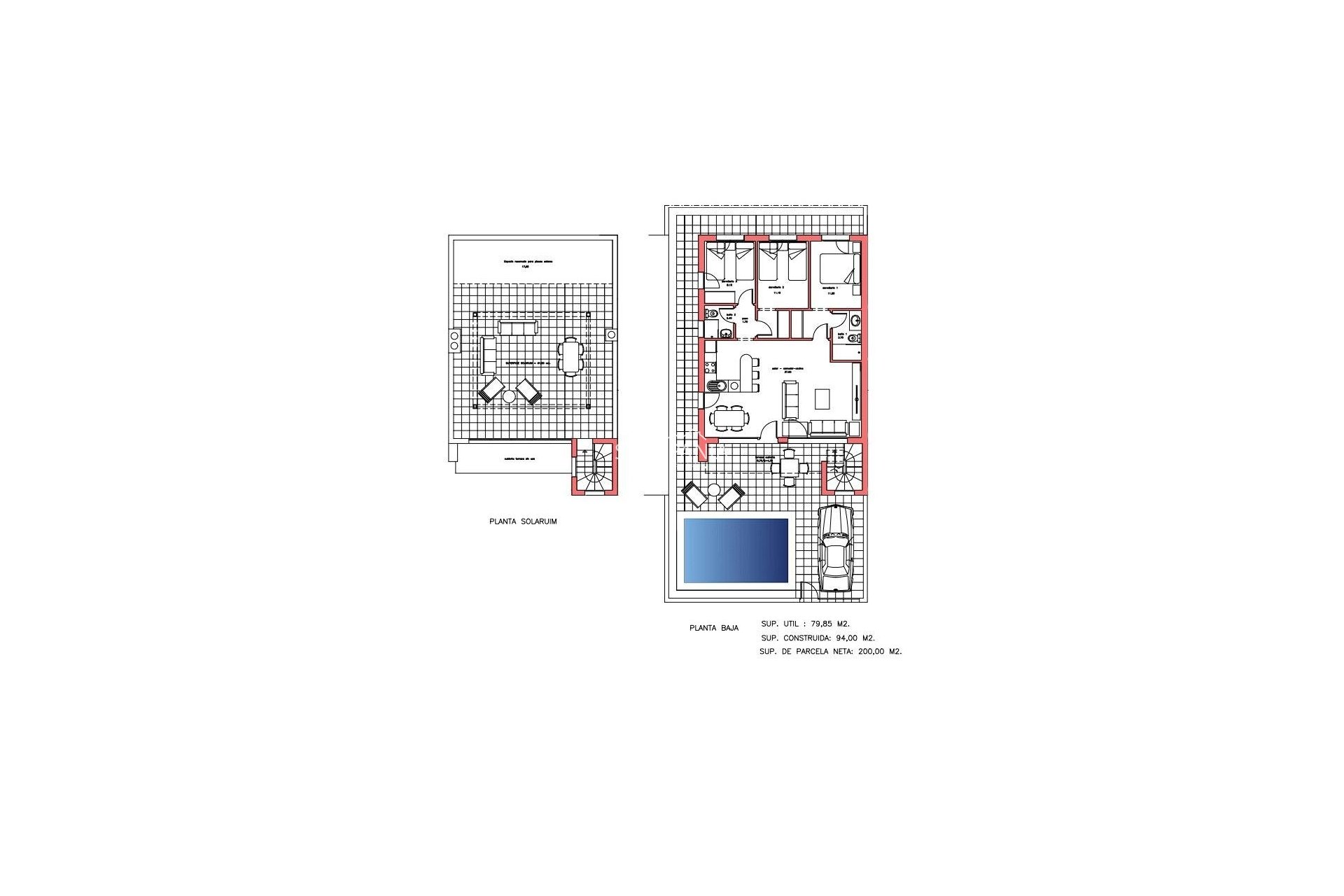 Nouvelle construction - Maison indépendante -
Fuente Álamo - La Pinilla