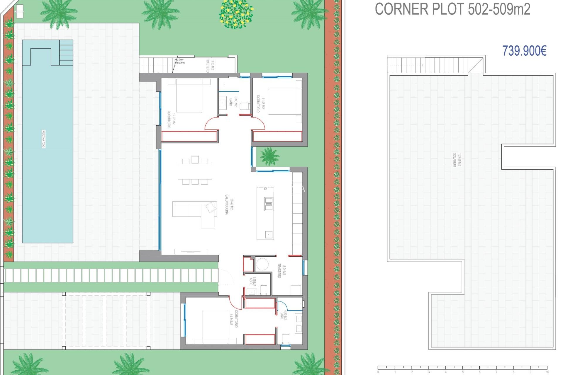 Nouvelle construction - Maison indépendante -
Los Alcazares - Serena Golf