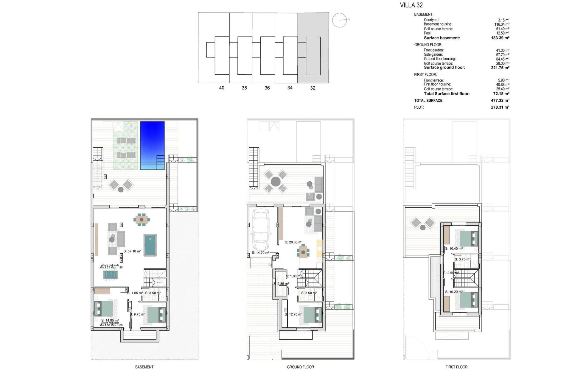 Nouvelle construction - Maison indépendante -
Los Alcazares - Serena Golf