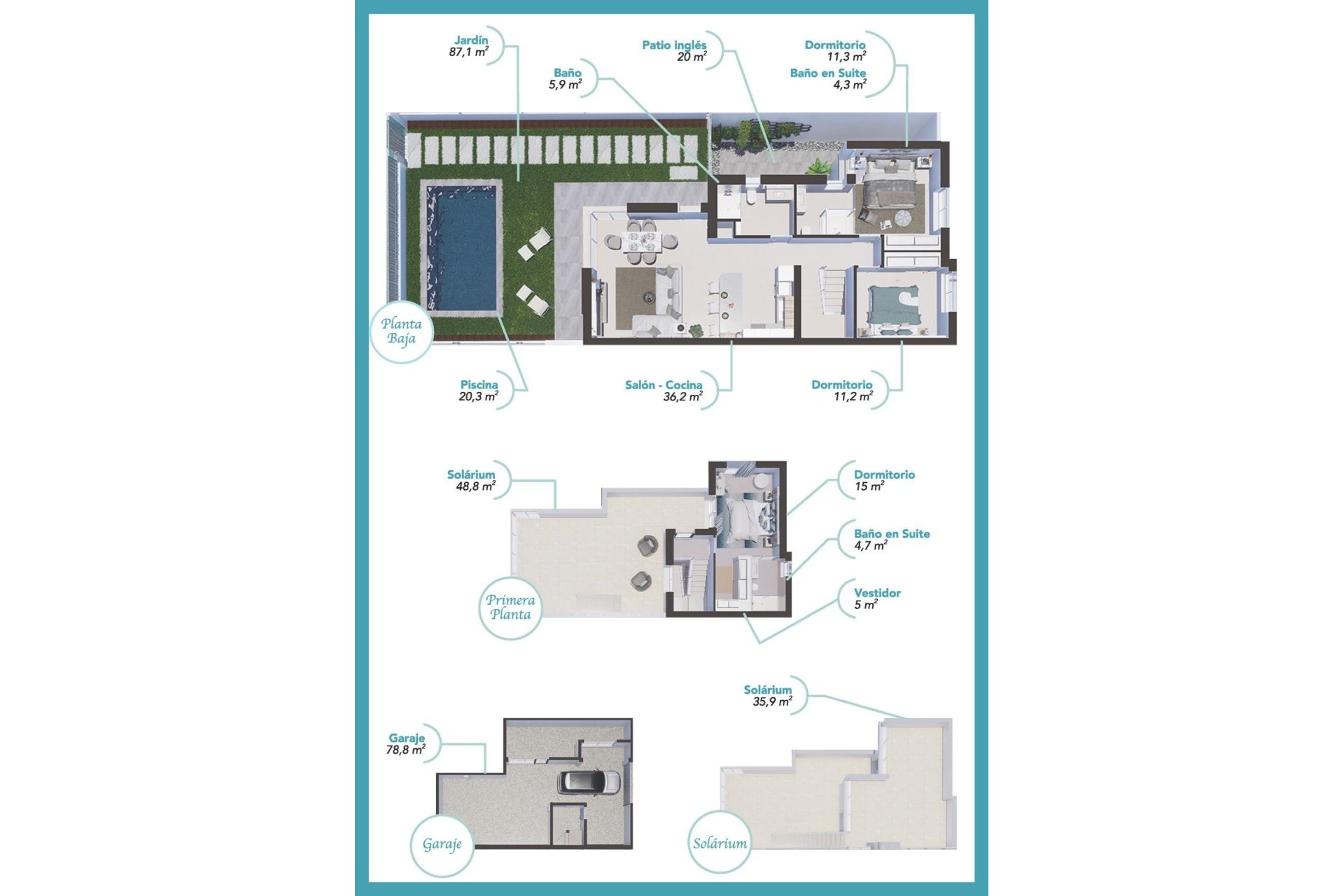 Nouvelle construction - Maison indépendante -
Los Alcazares - Serena Golf