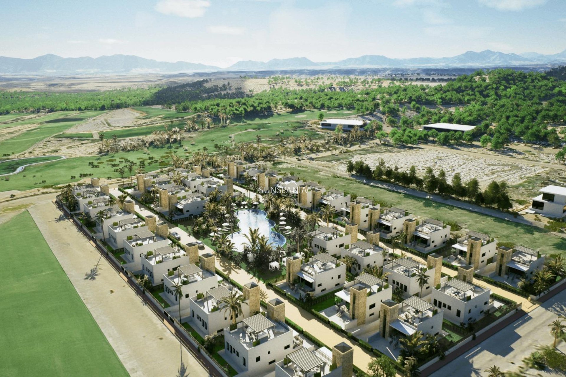 Nouvelle construction - Maison indépendante -
Mazarron - Camposol Golf