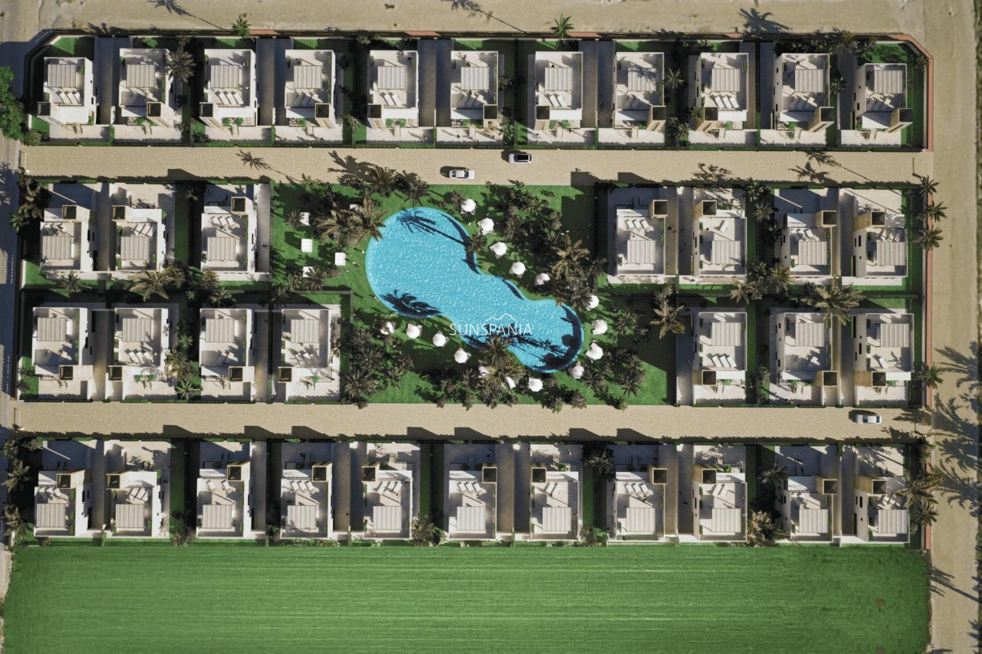 Nouvelle construction - Maison indépendante -
Mazarron - Camposol Golf