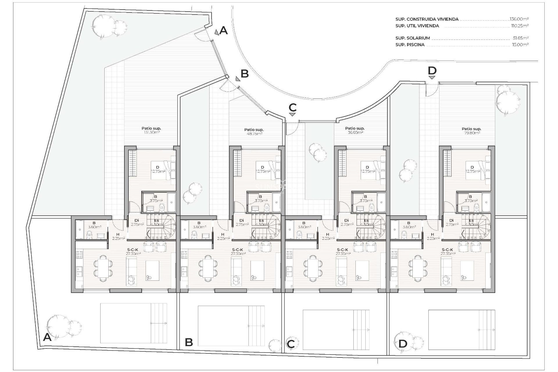 Nouvelle construction - Maison indépendante -
Mazarron - Country Club
