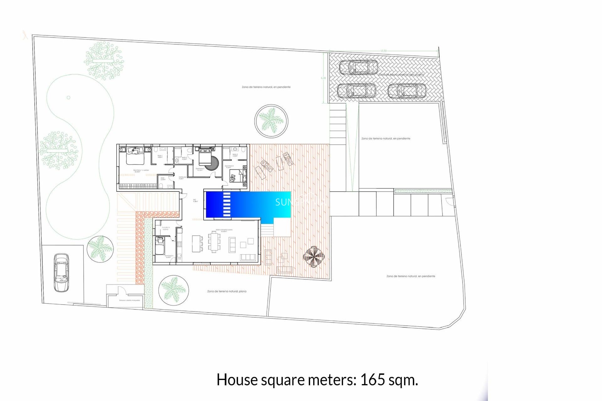 Nouvelle construction - Maison indépendante -
Orihuela Costa - Las Filipinas