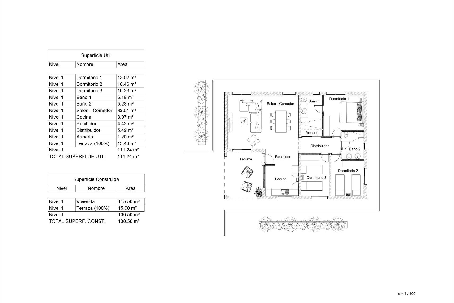 Nouvelle construction - Maison indépendante -
Pinoso - Lel