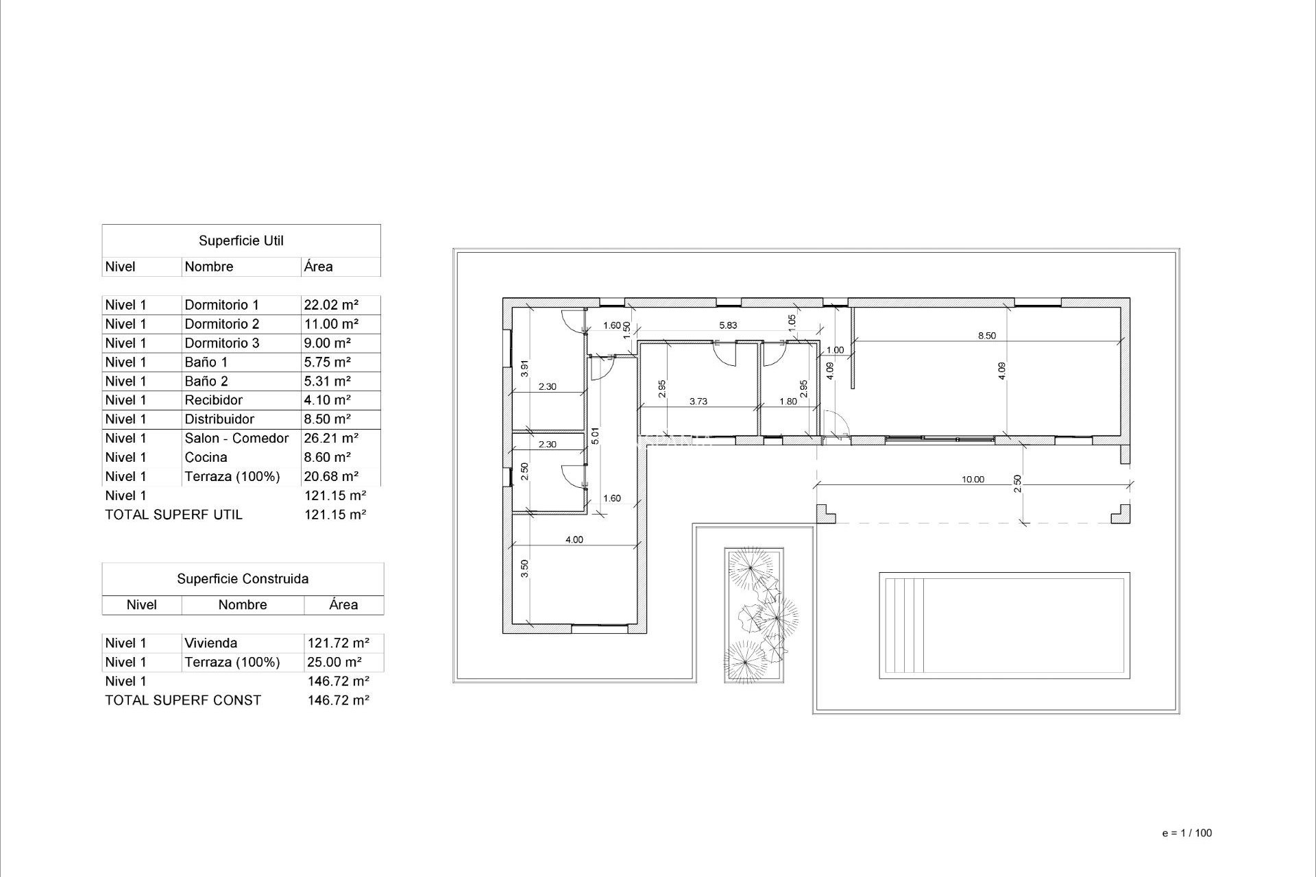 Nouvelle construction - Maison indépendante -
Pinoso - Lel