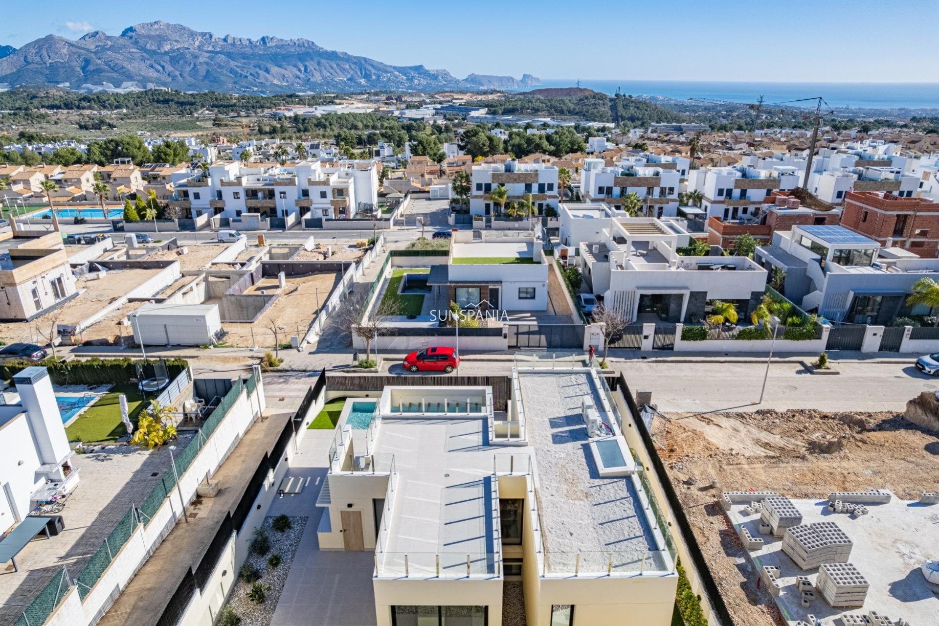 Nouvelle construction - Maison indépendante -
Polop - La Alberca