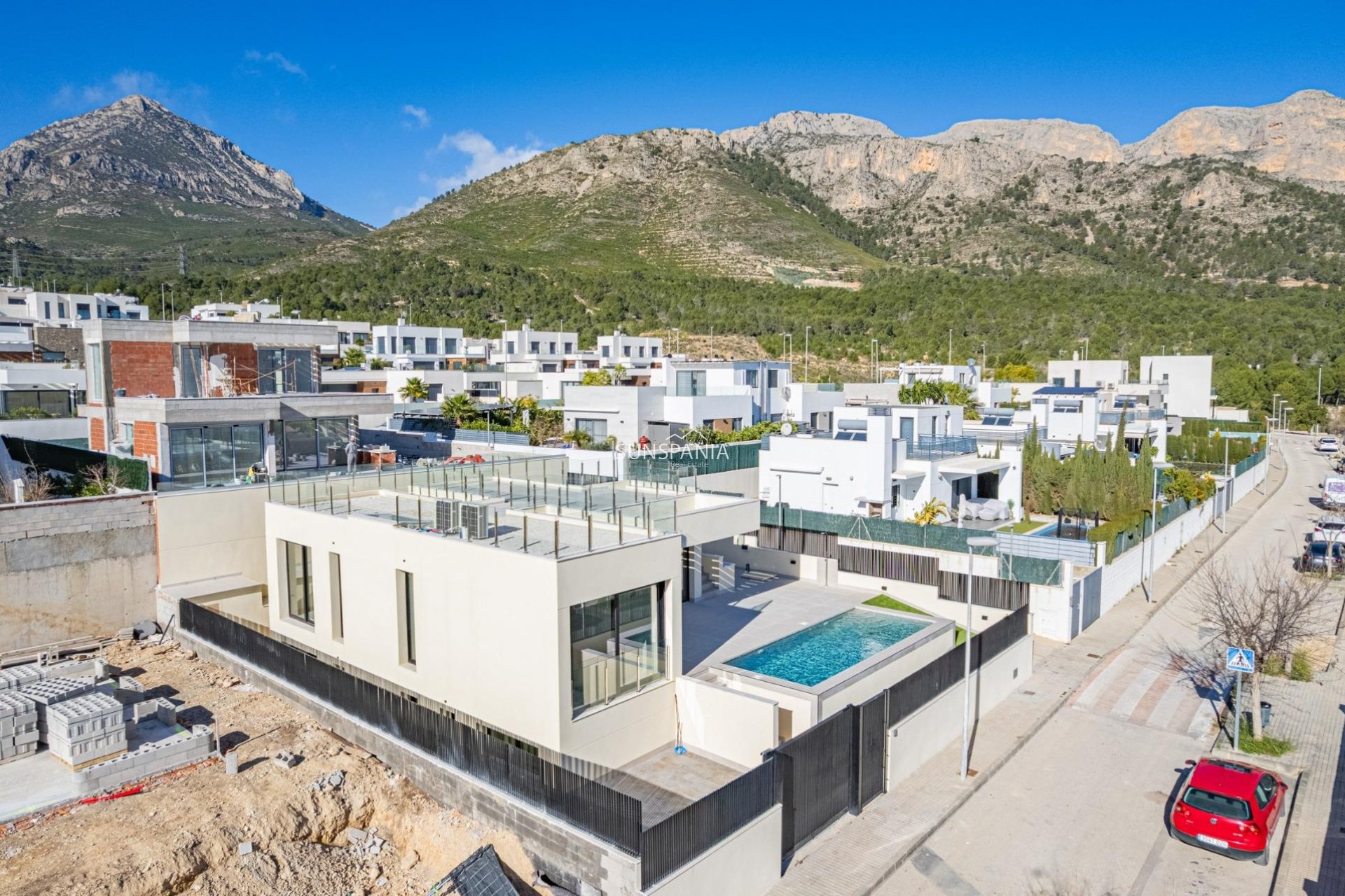 Nouvelle construction - Maison indépendante -
Polop - La Alberca