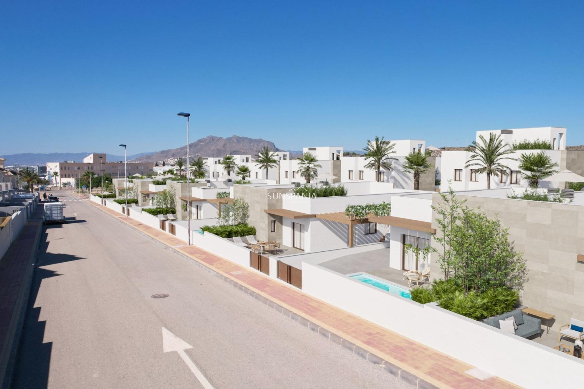 Nouvelle construction - Maison indépendante -
Puerto de Mazarron - Caleñares