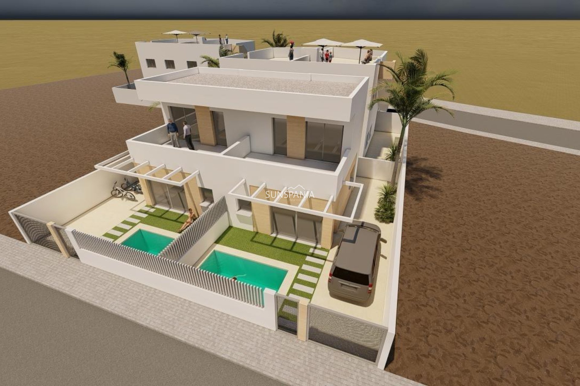 Nouvelle construction - Maison indépendante -
Puerto de Mazarron - Mar De Plata