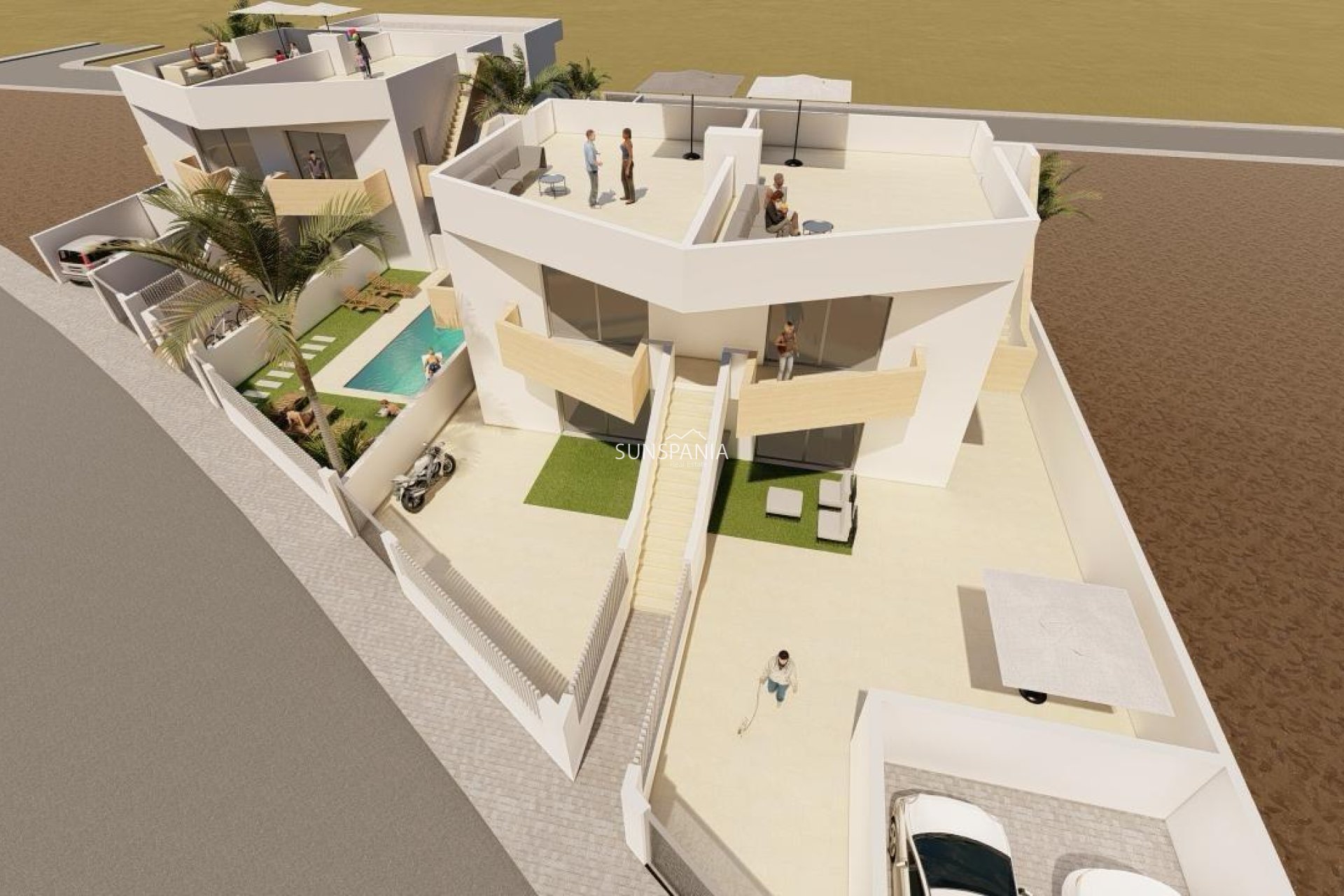 Nouvelle construction - Maison indépendante -
Puerto de Mazarron - Mar De Plata