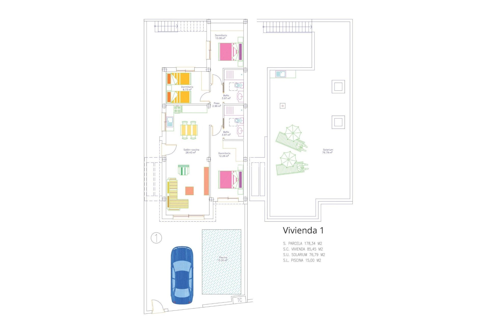 Nouvelle construction - Maison indépendante -
San Javier - pueblo