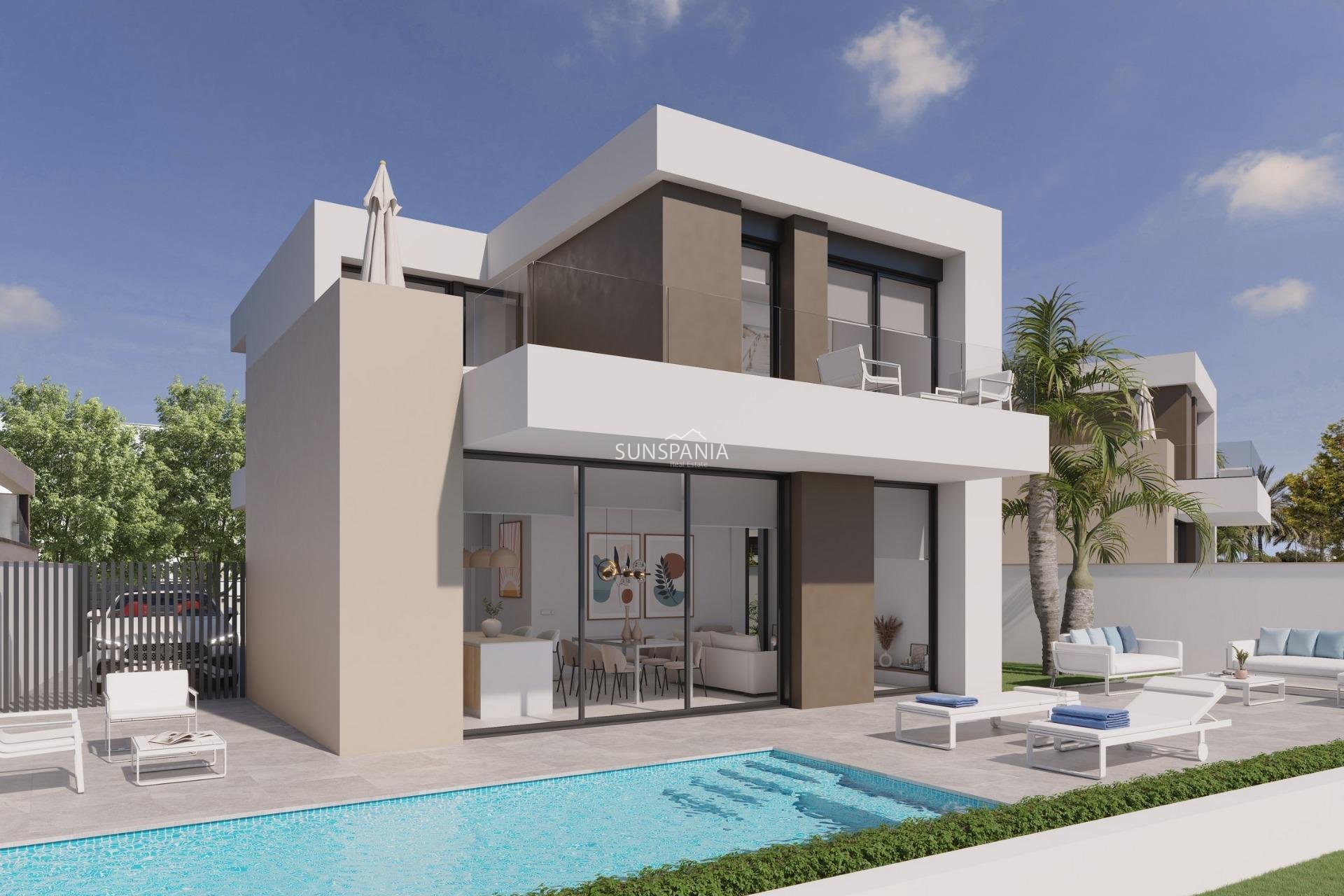 Nouvelle construction - Maison indépendante -
San Javier - Roda Golf