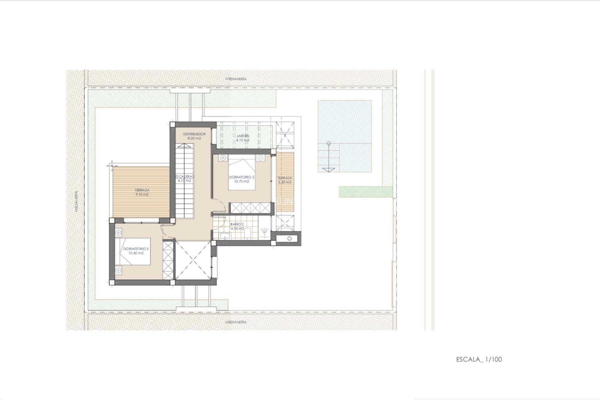 Nouvelle construction - Maison indépendante -
San Juan de los Terreros - Las Mimosas