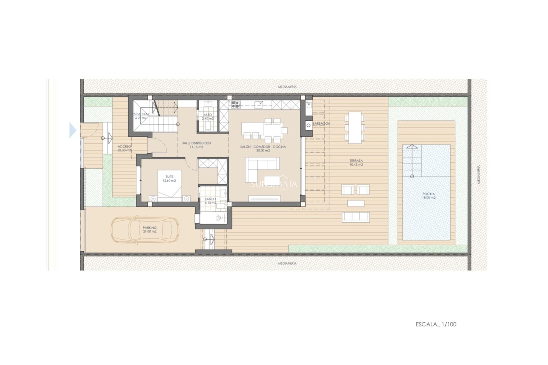 Nouvelle construction - Maison indépendante -
San Juan de los Terreros - San Juan De Los Terreros