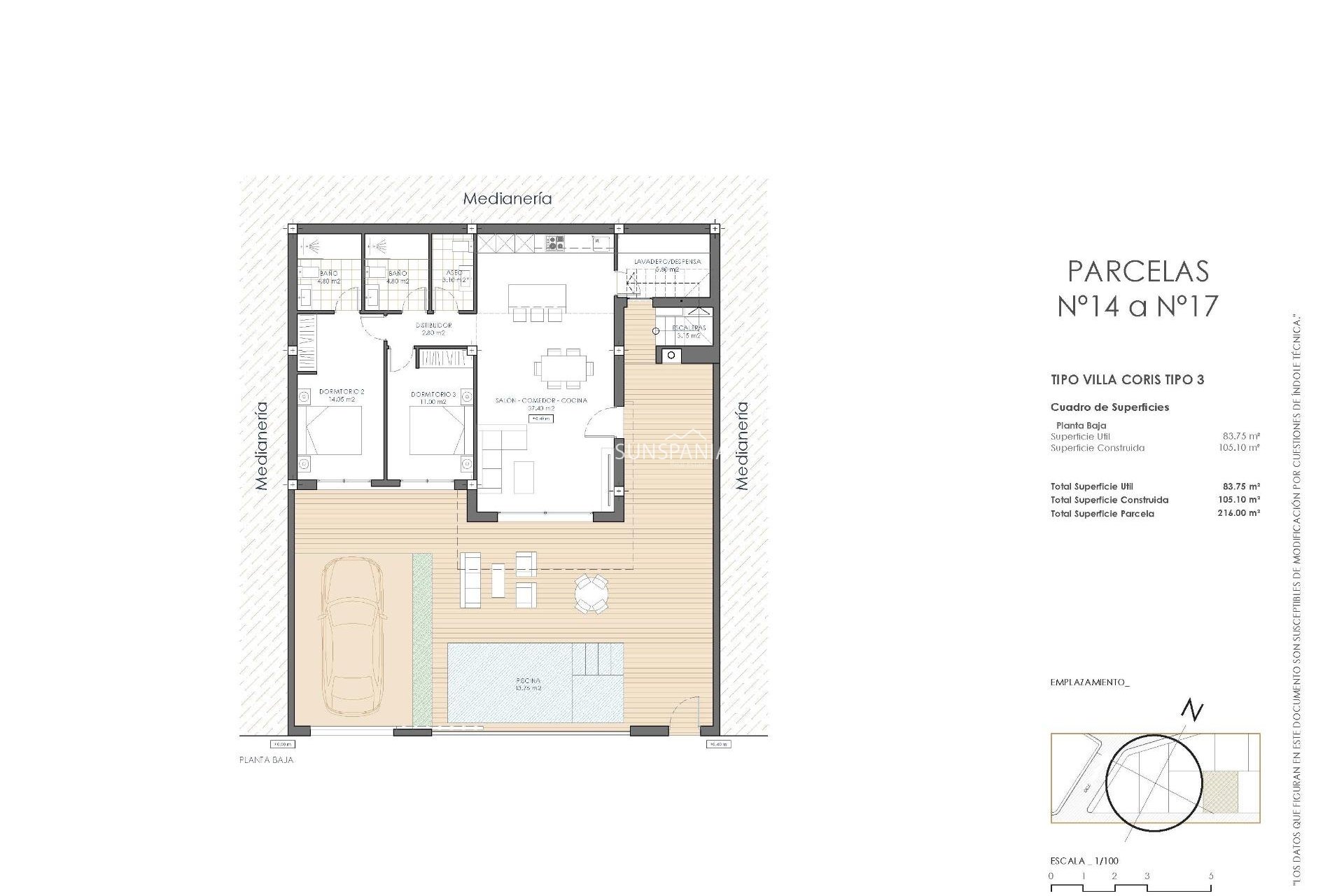 Nouvelle construction - Maison indépendante -
San Juan de los Terreros - San Juan De Los Terreros