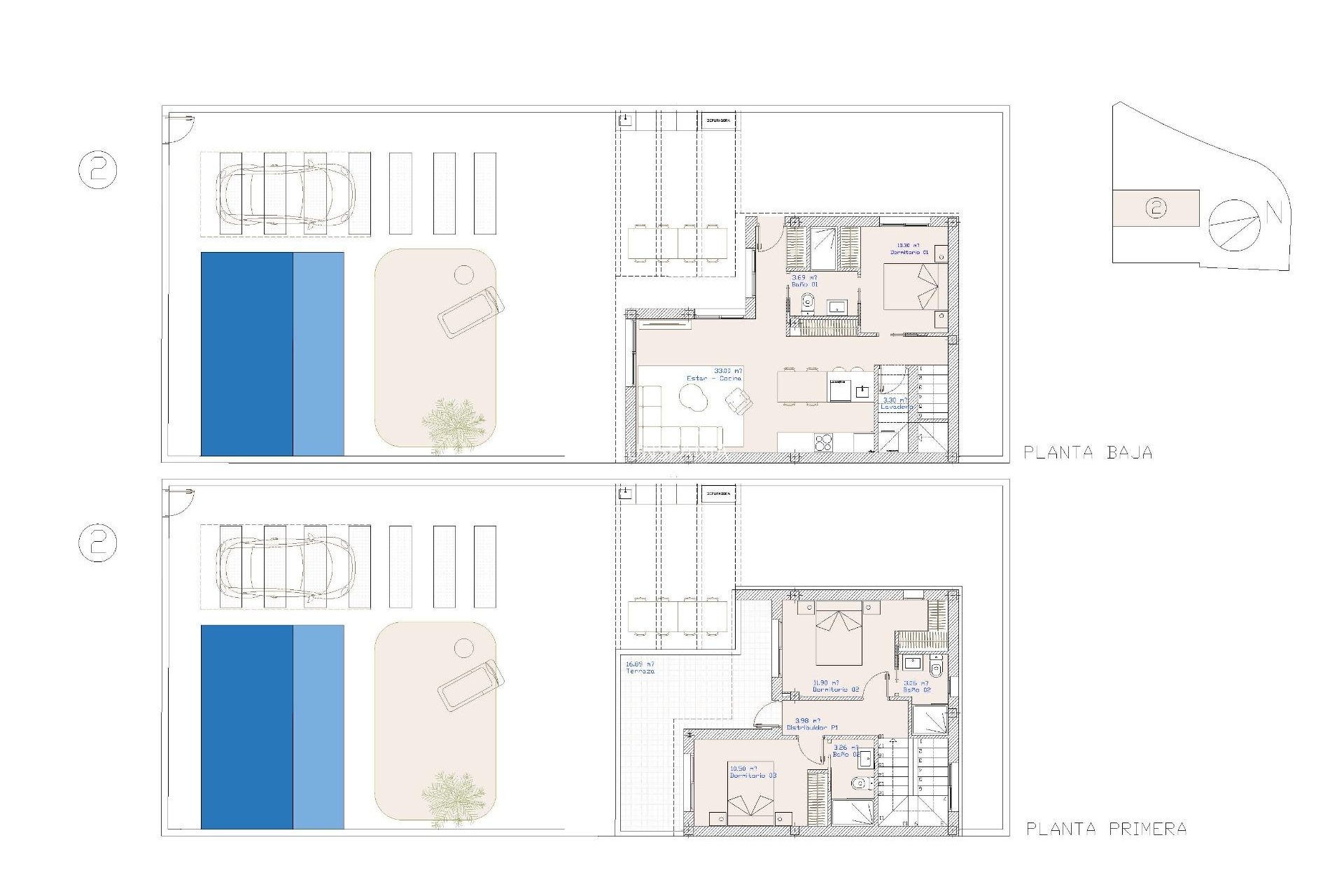 Nouvelle construction - Maison indépendante -
San Pedro del Pinatar - Centro