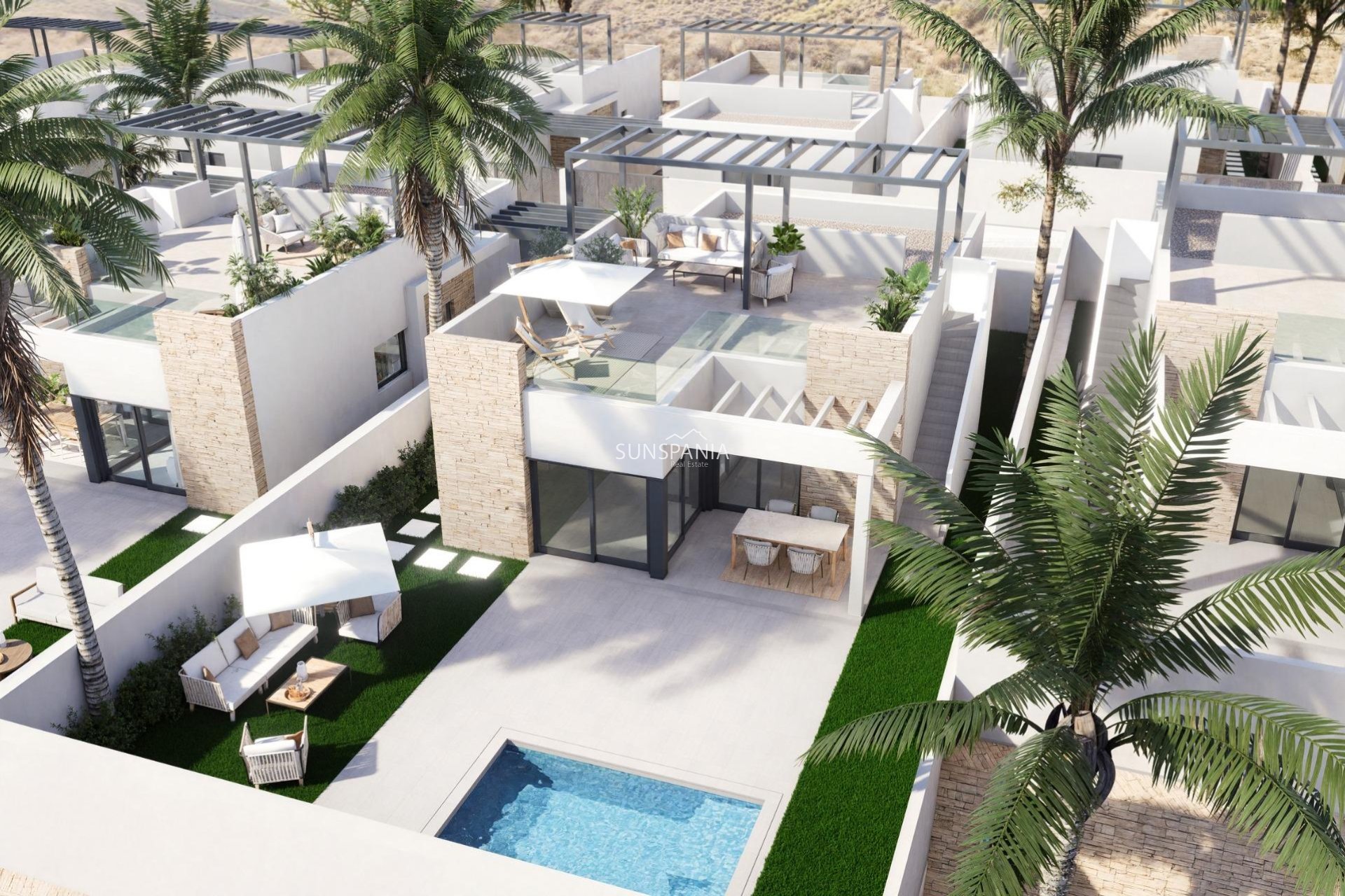 Nouvelle construction - Maison indépendante -
Vera - Valle del Este Golf