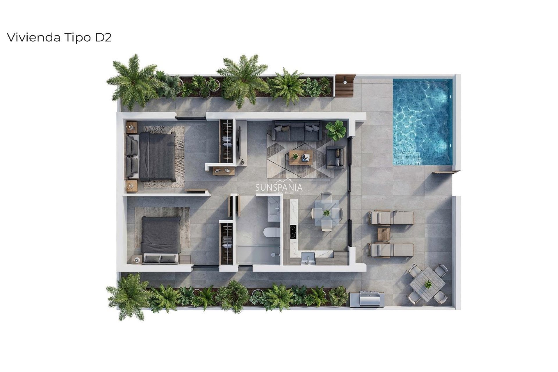 Nouvelle construction - Maison indépendante -
Vera - Vera Playa