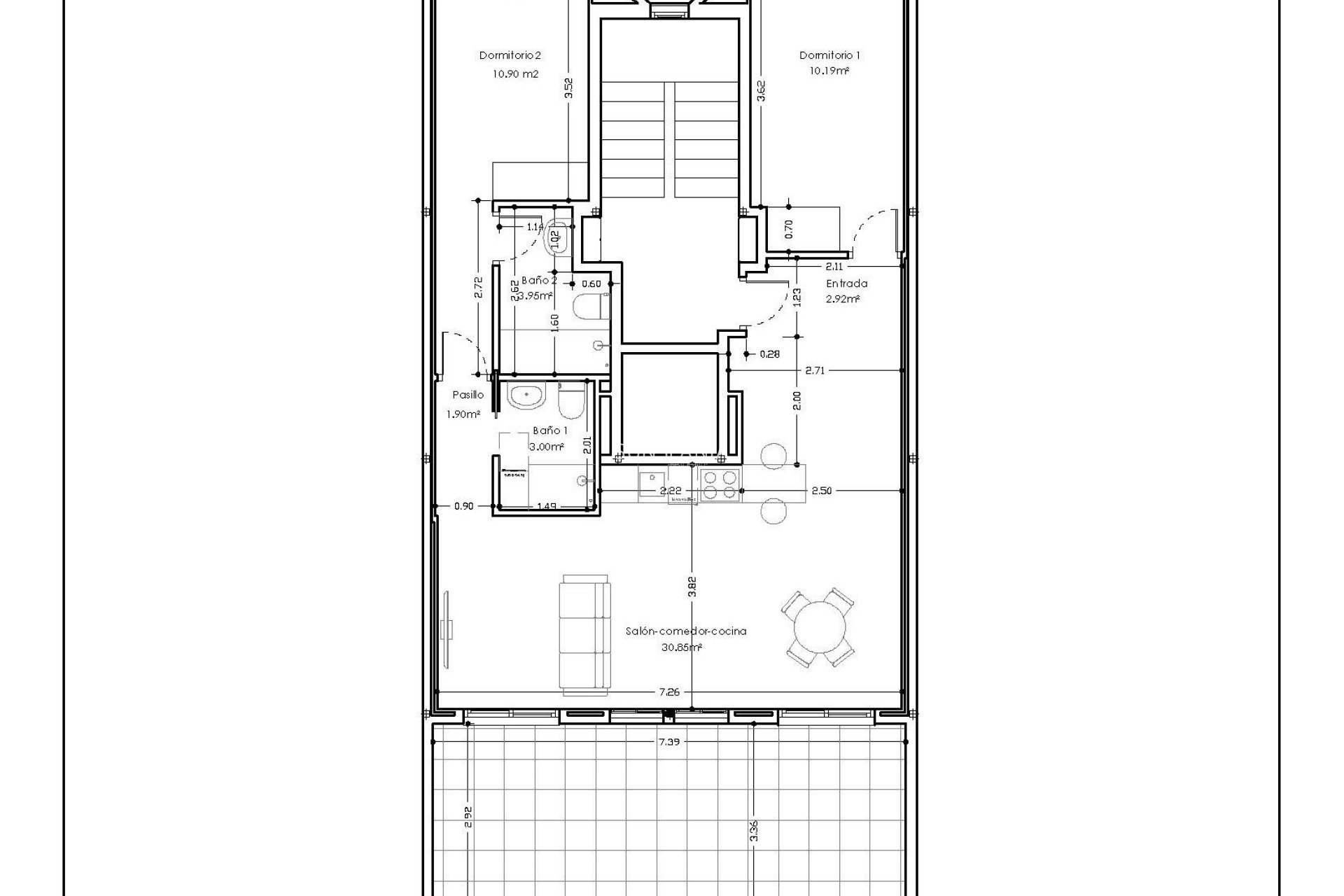 Nouvelle construction - Penthouse -
Alicante - Centro