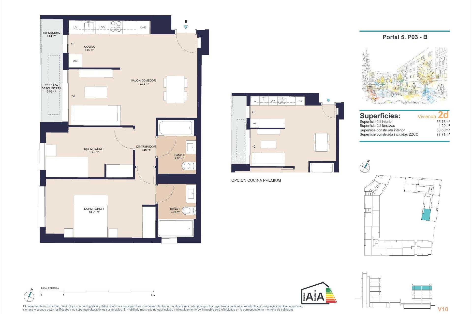 Nouvelle construction - Penthouse -
Alicante - San Agustín