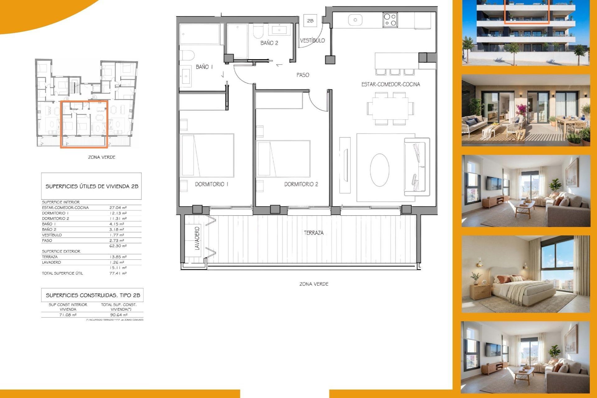 Nouvelle construction - Penthouse -
Benijofar - Pueblo