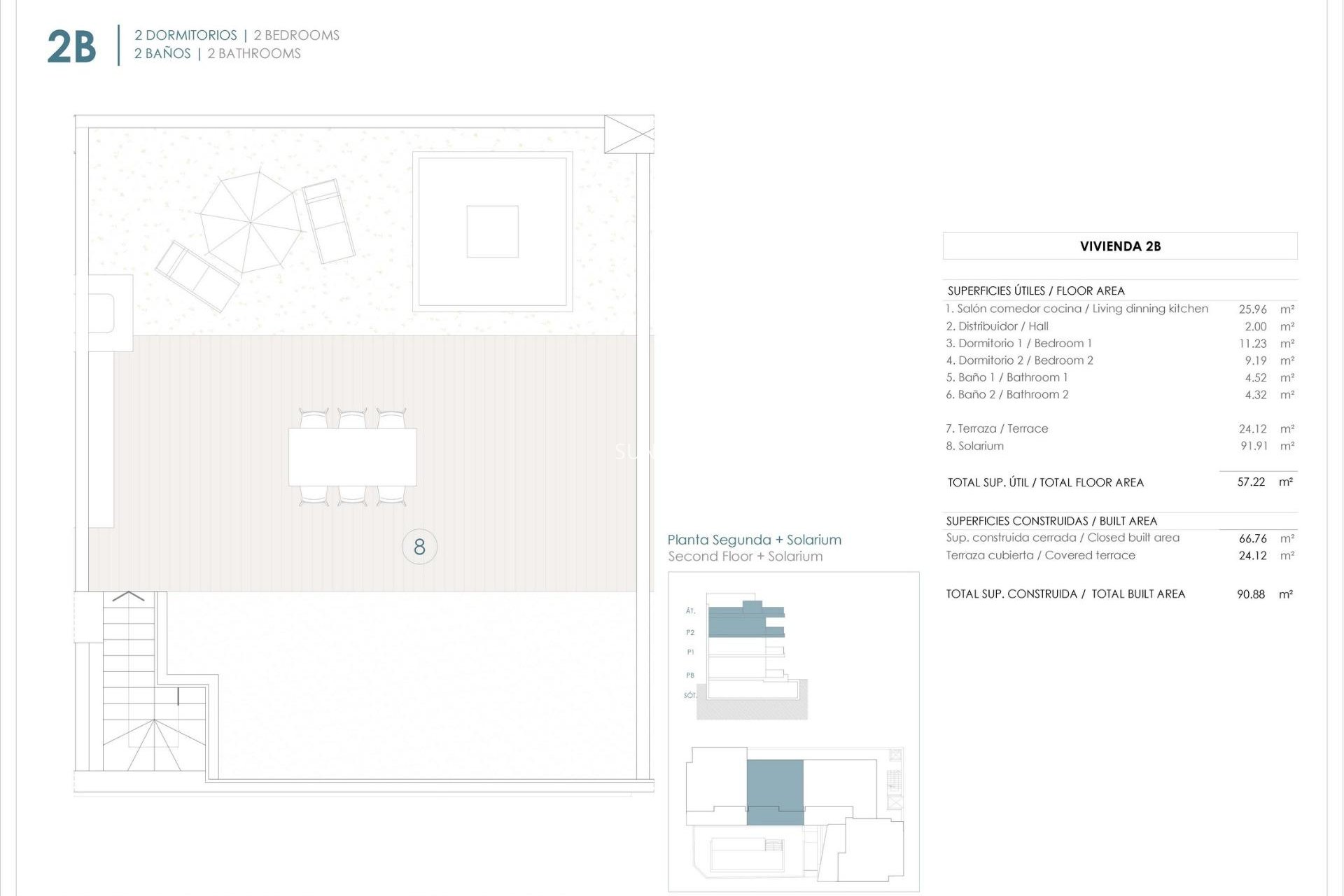 Nouvelle construction - Penthouse -
Benijofar - Pueblo