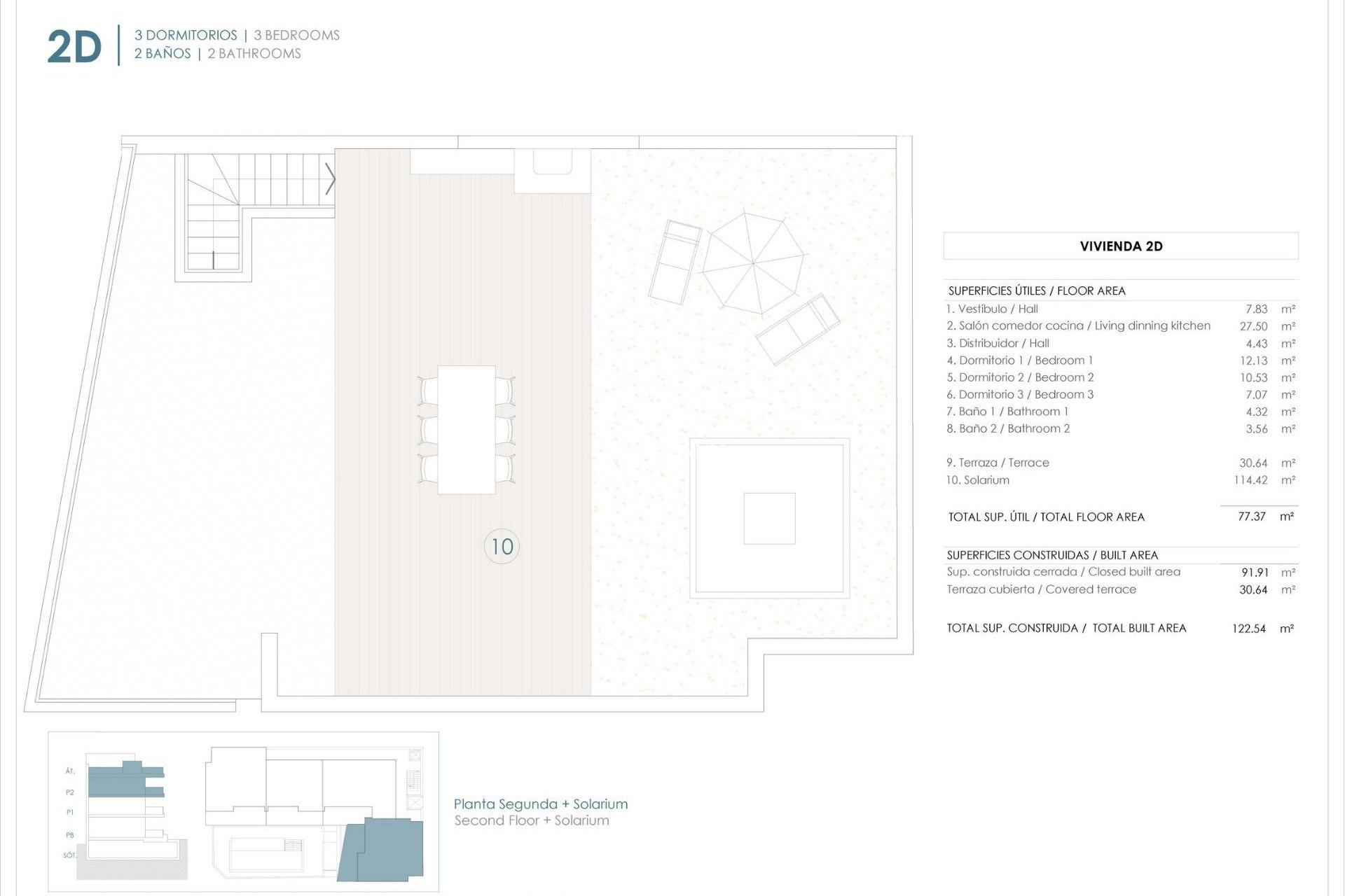 Nouvelle construction - Penthouse -
Benijofar - Pueblo
