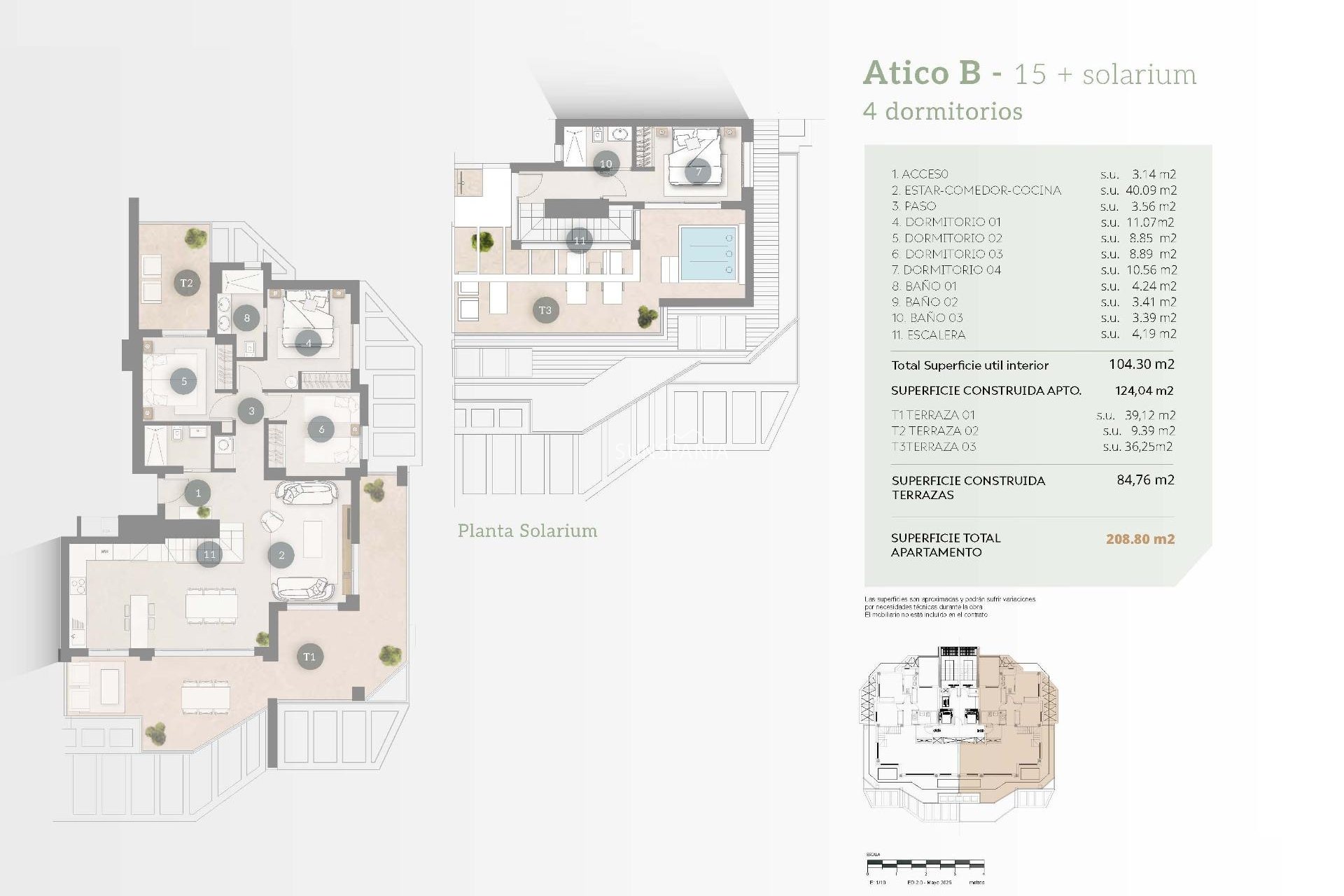 Nouvelle construction - Penthouse -
Calpe - Playa Arenal