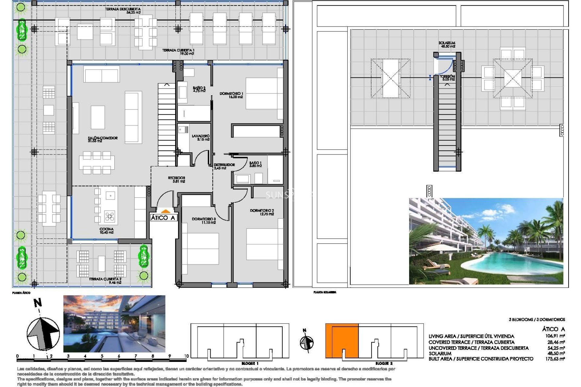Nouvelle construction - Penthouse -
Cartagena - Mar De Cristal
