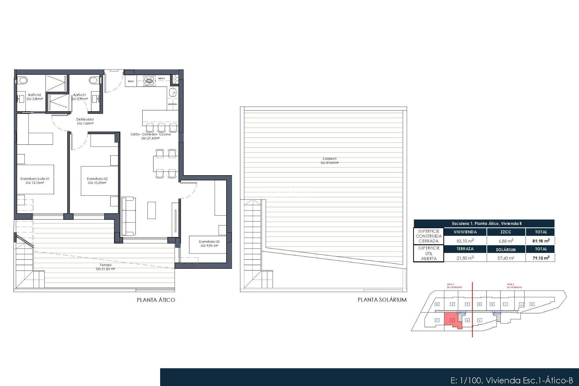Nouvelle construction - Penthouse -
Formentera del Segura - Pueblo