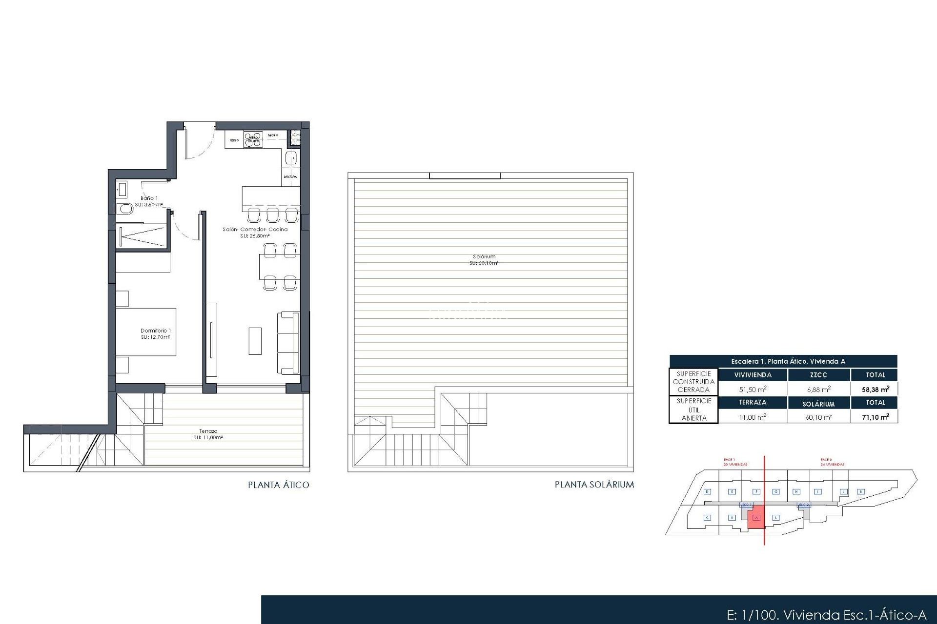 Nouvelle construction - Penthouse -
Formentera del Segura - Pueblo