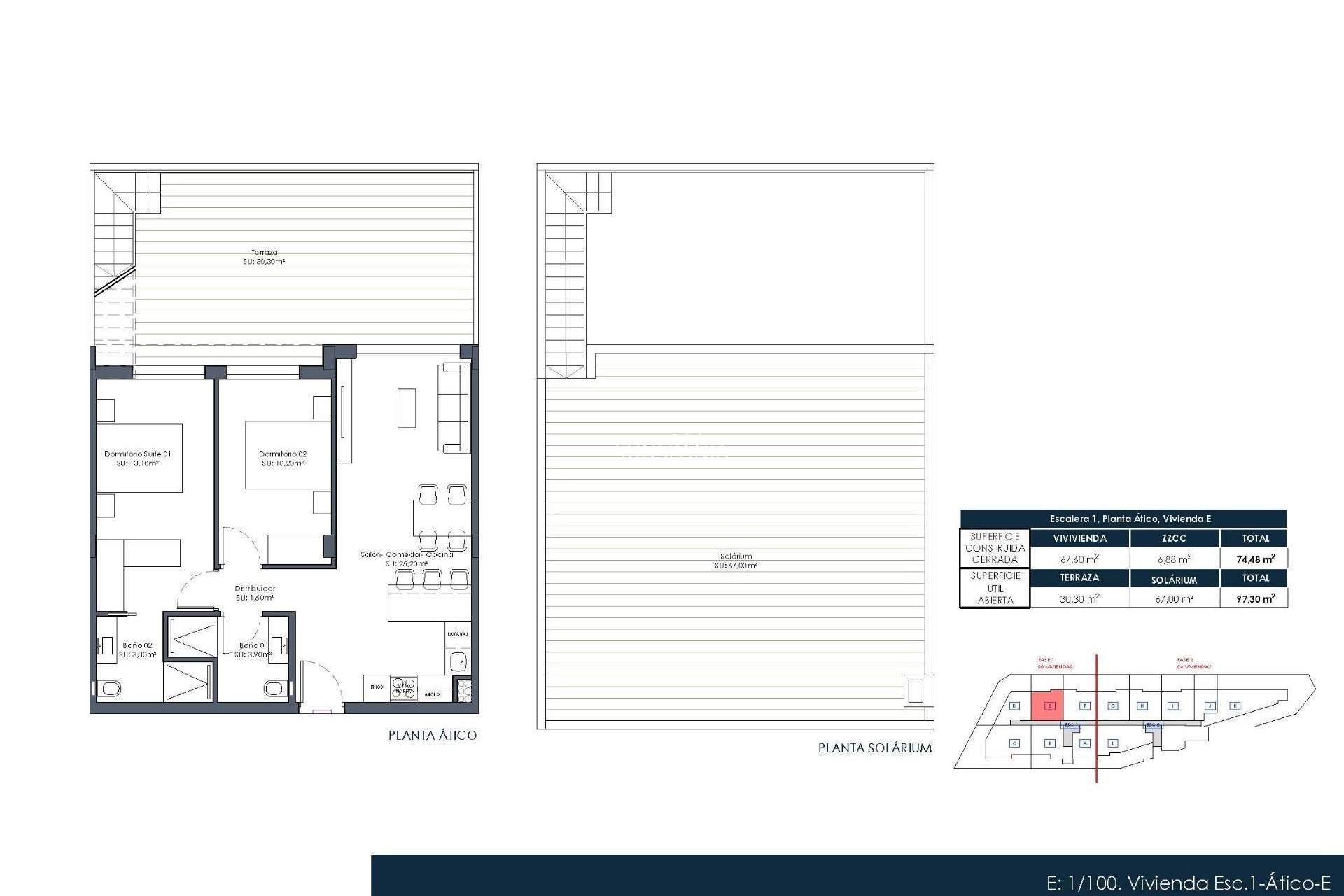 Nouvelle construction - Penthouse -
Formentera del Segura - Pueblo