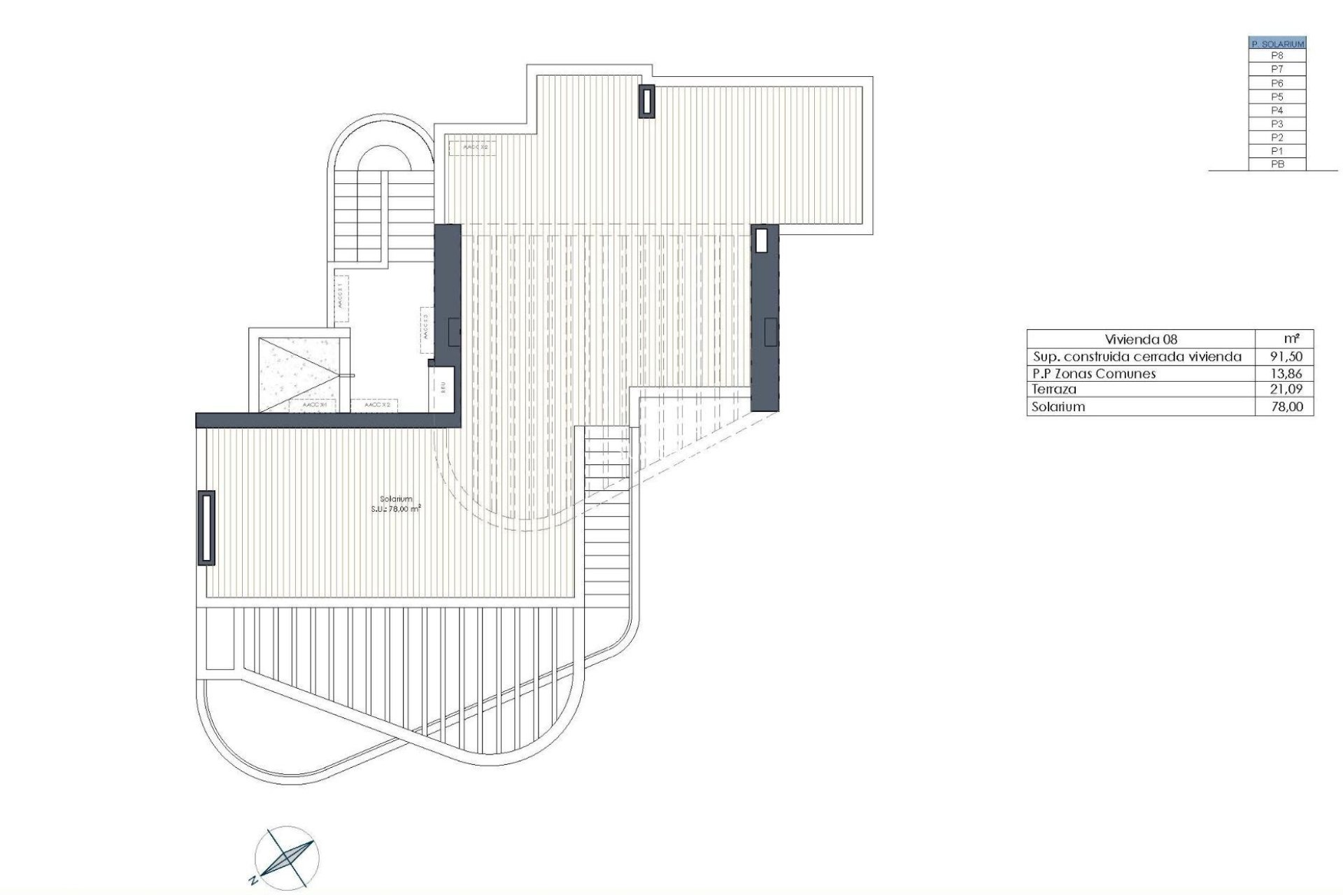 Nouvelle construction - Penthouse -
Guardamar del Segura - Avenida del Puerto