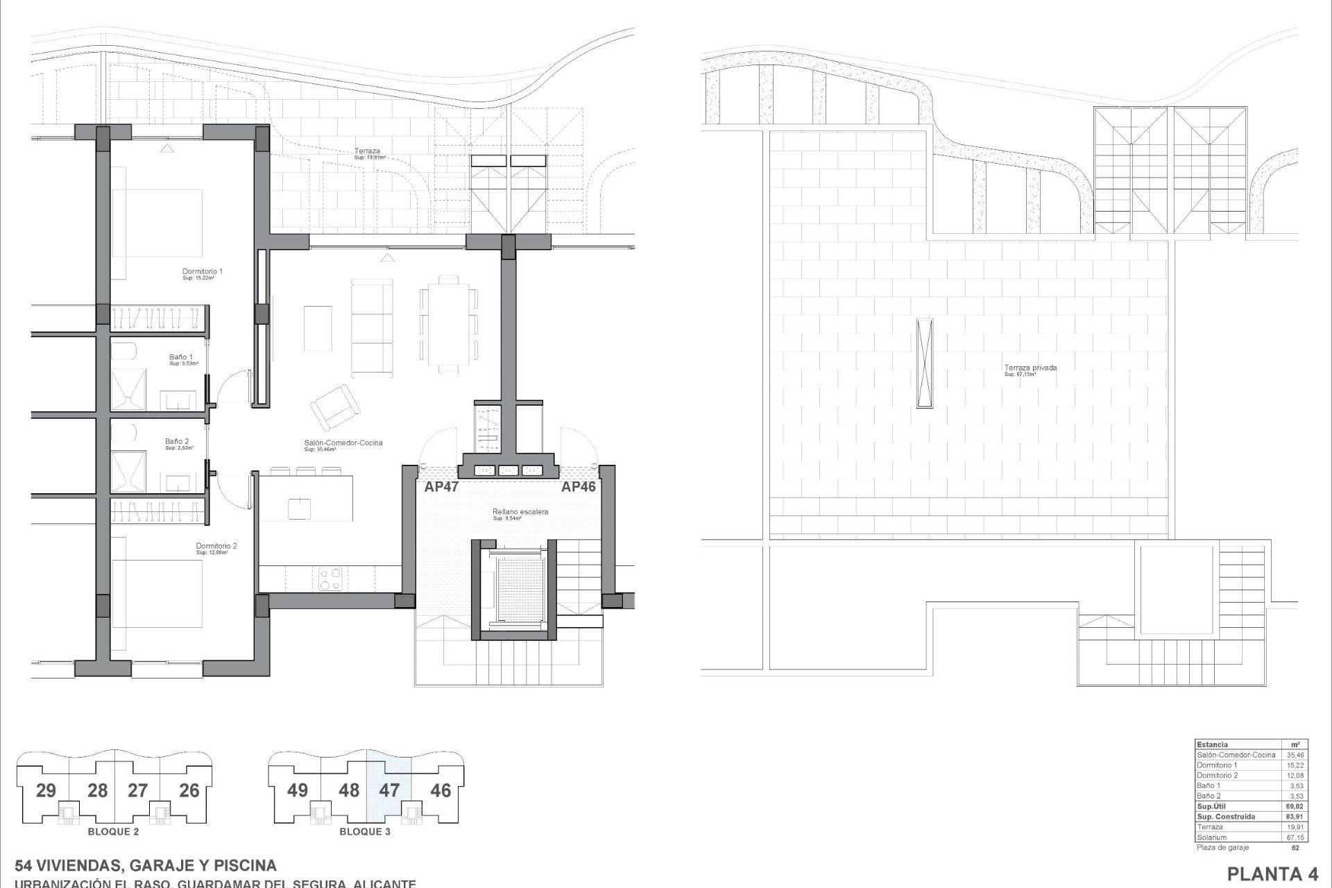 Nouvelle construction - Penthouse -
Guardamar del Segura - El Raso