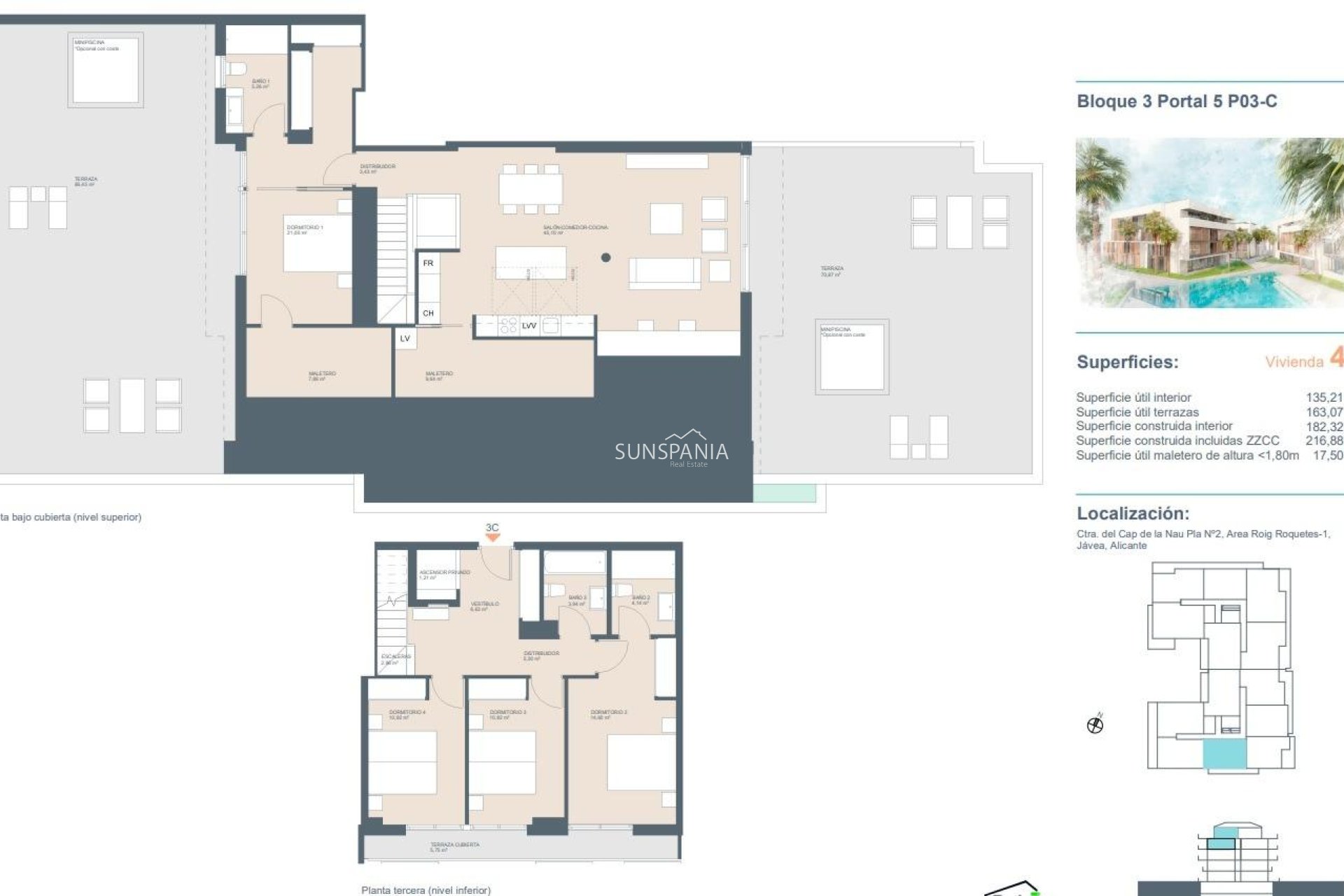 Nouvelle construction - Penthouse -
Jávea Xàbia - centro