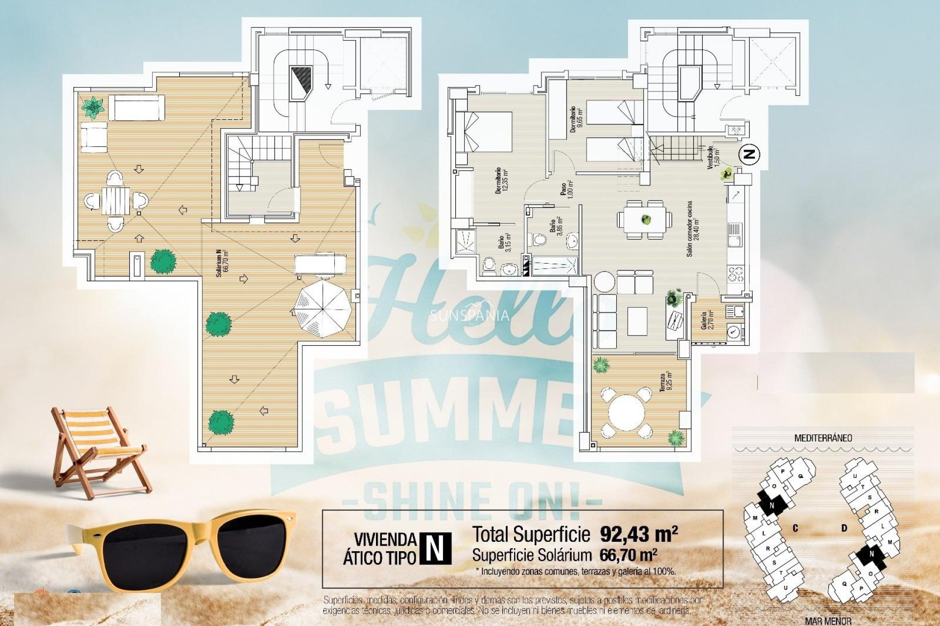 Nouvelle construction - Penthouse -
La Manga del Mar Menor - La Manga