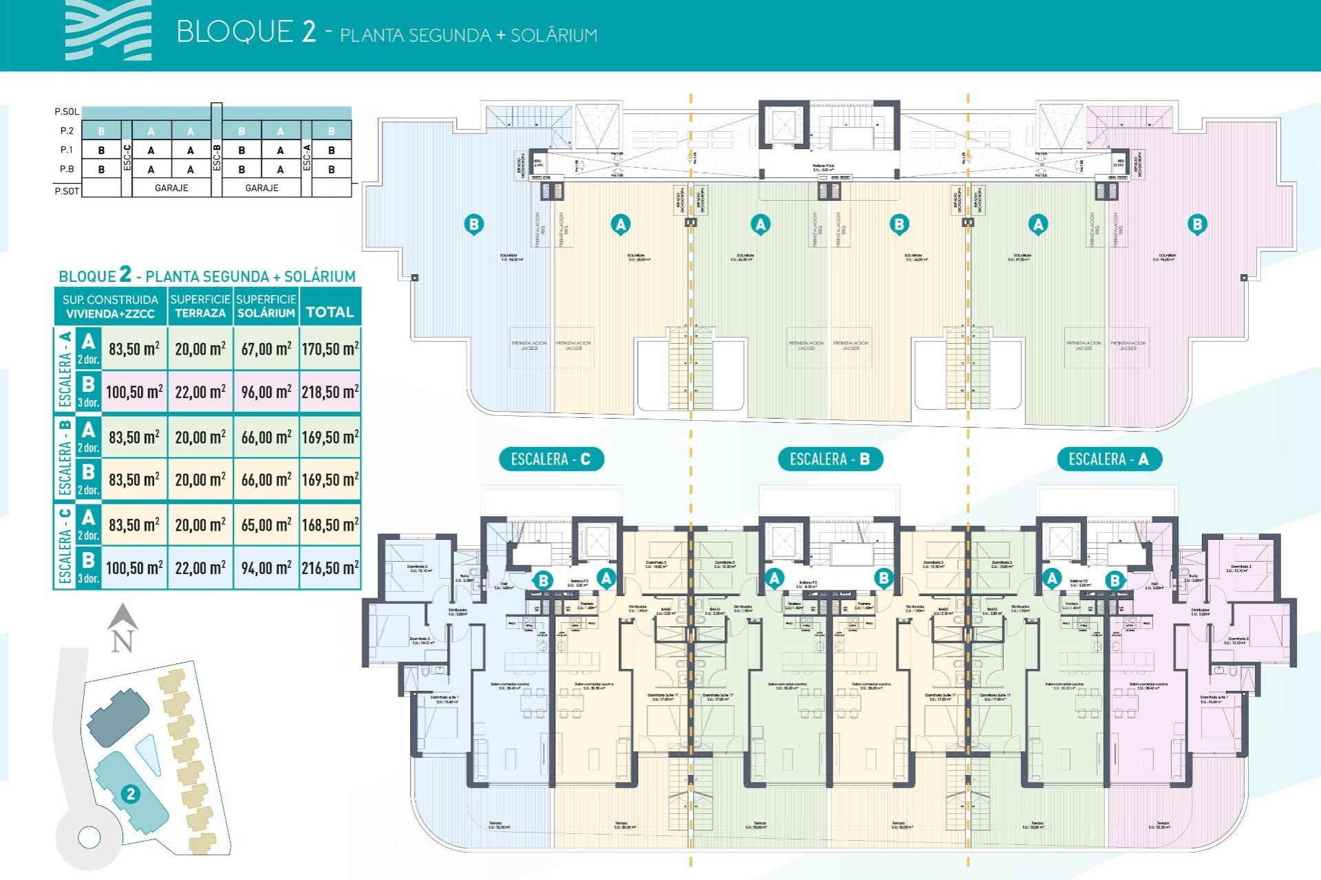 Nouvelle construction - Penthouse -
Los Alcazares - Serena Golf