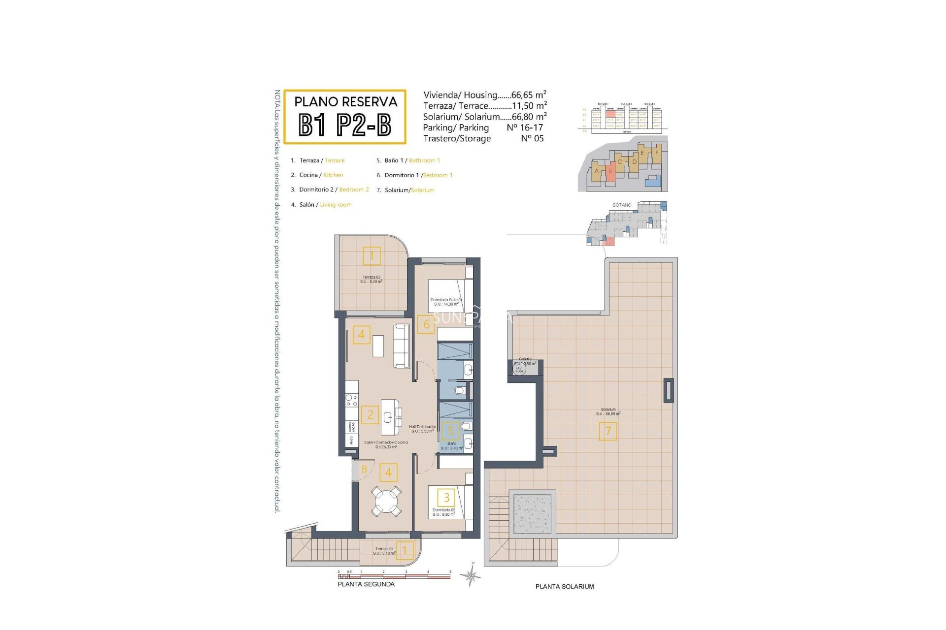 Nouvelle construction - Penthouse -
Los Alcazares - Serena Golf