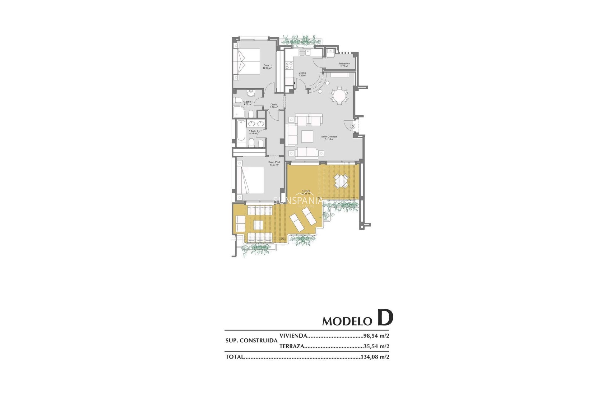 Nouvelle construction - Penthouse -
Orihuela Costa - Lomas de Campoamor