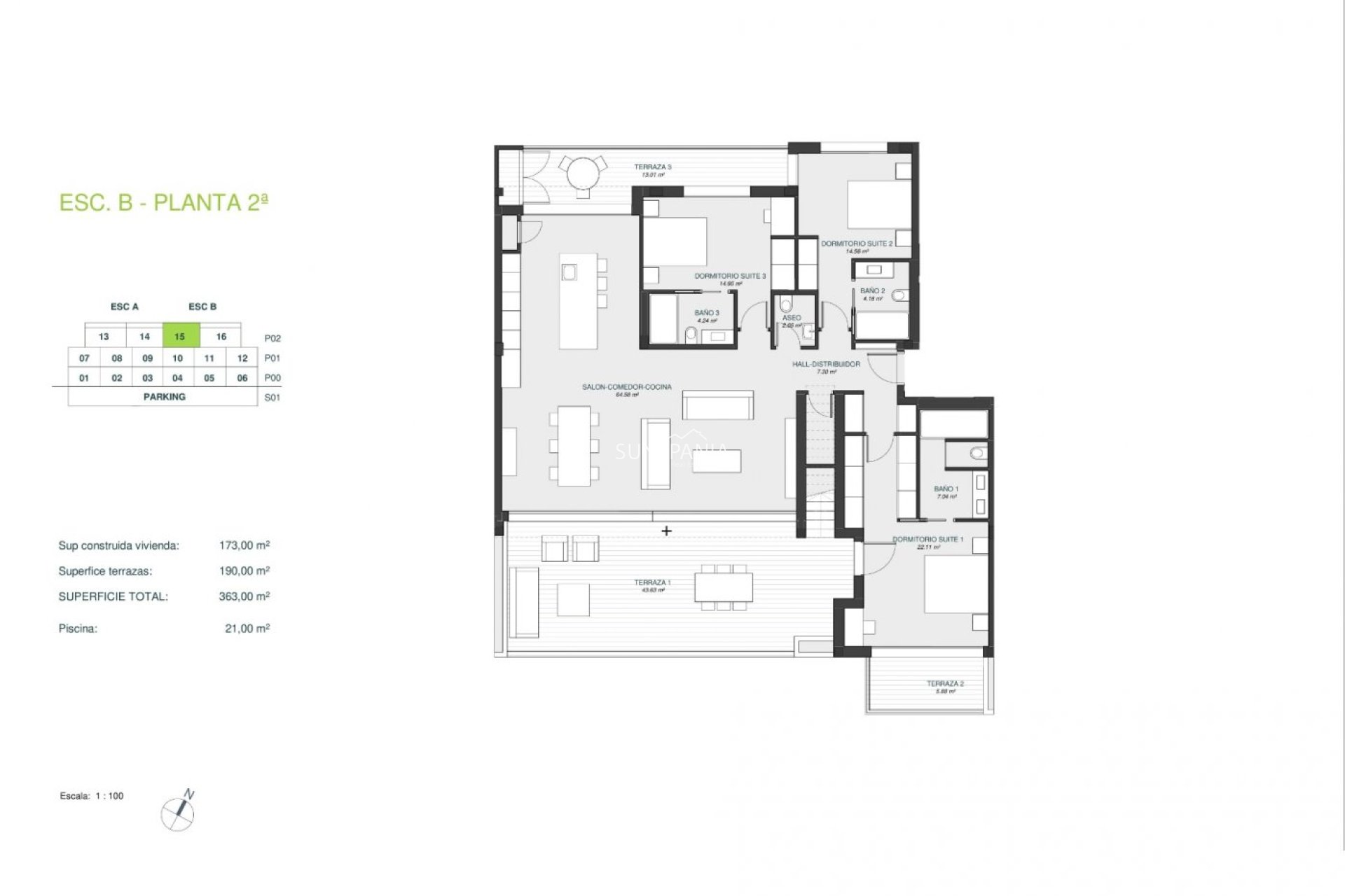 Nouvelle construction - Penthouse Penthouse -
Orihuela - Las Colinas Golf