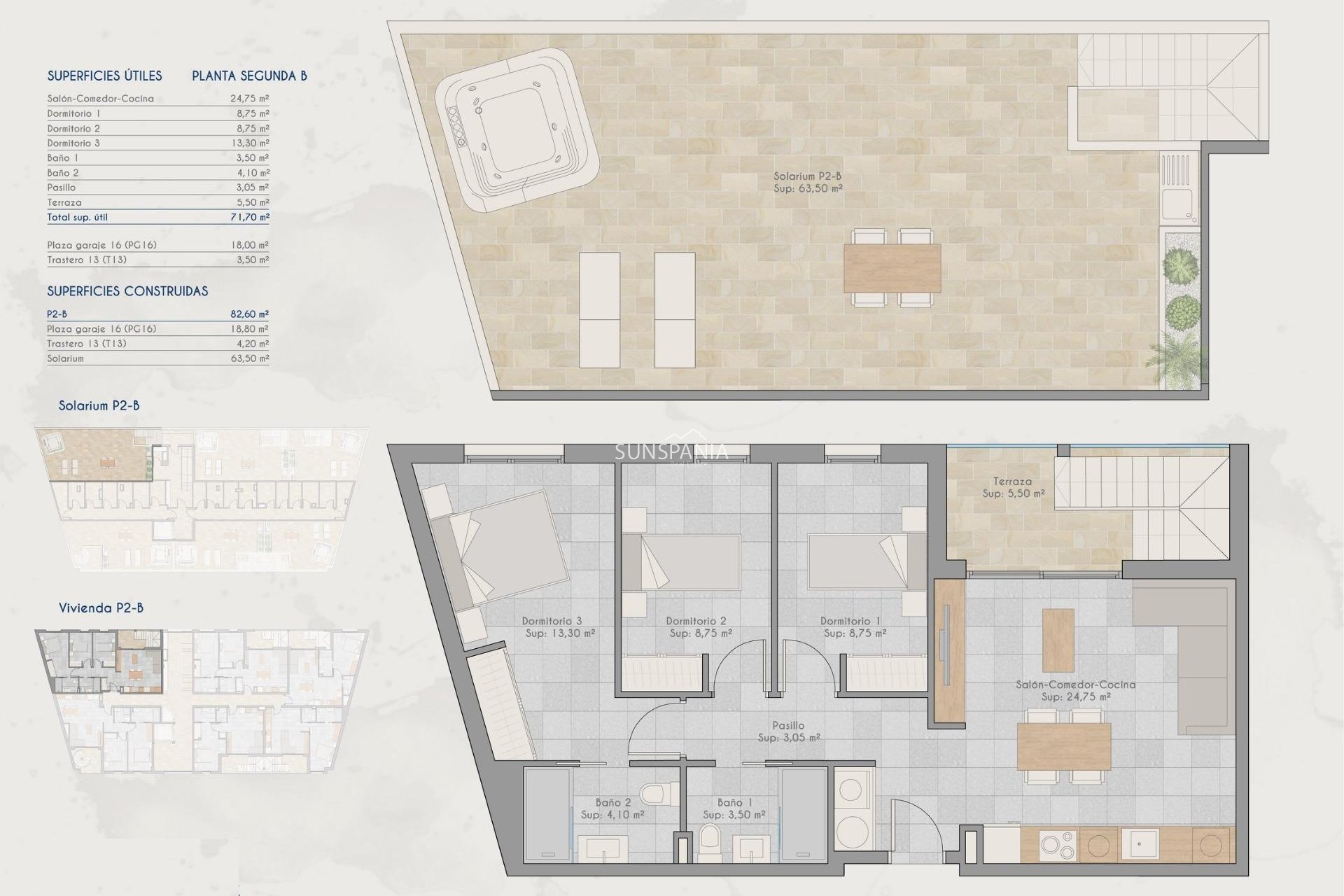 Nouvelle construction - Penthouse -
San Pedro del Pinatar - Lo Pagan