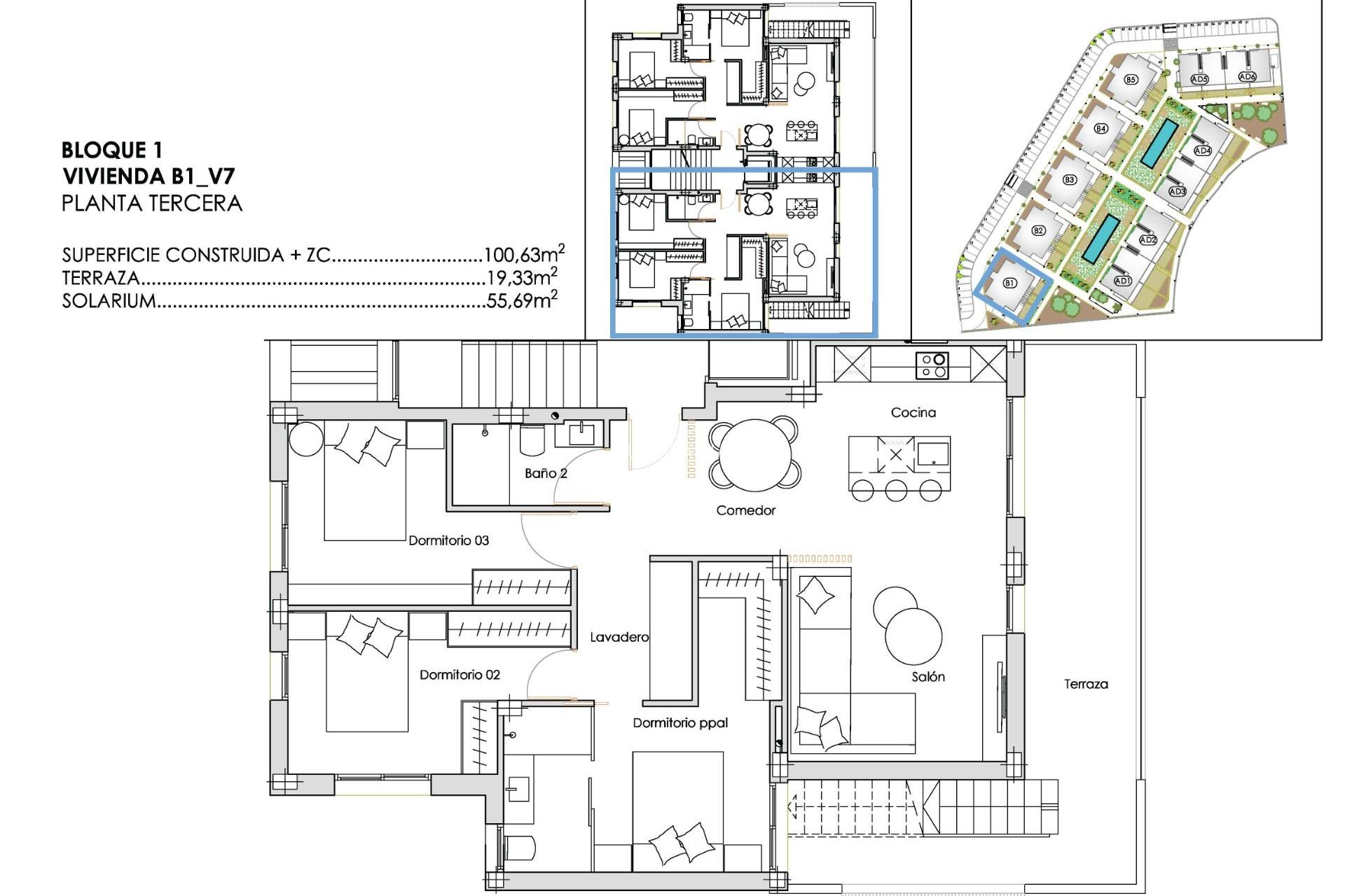 Nouvelle construction - Penthouse -
Torre Pacheco - Santa Rosalia Lake And Life Resort