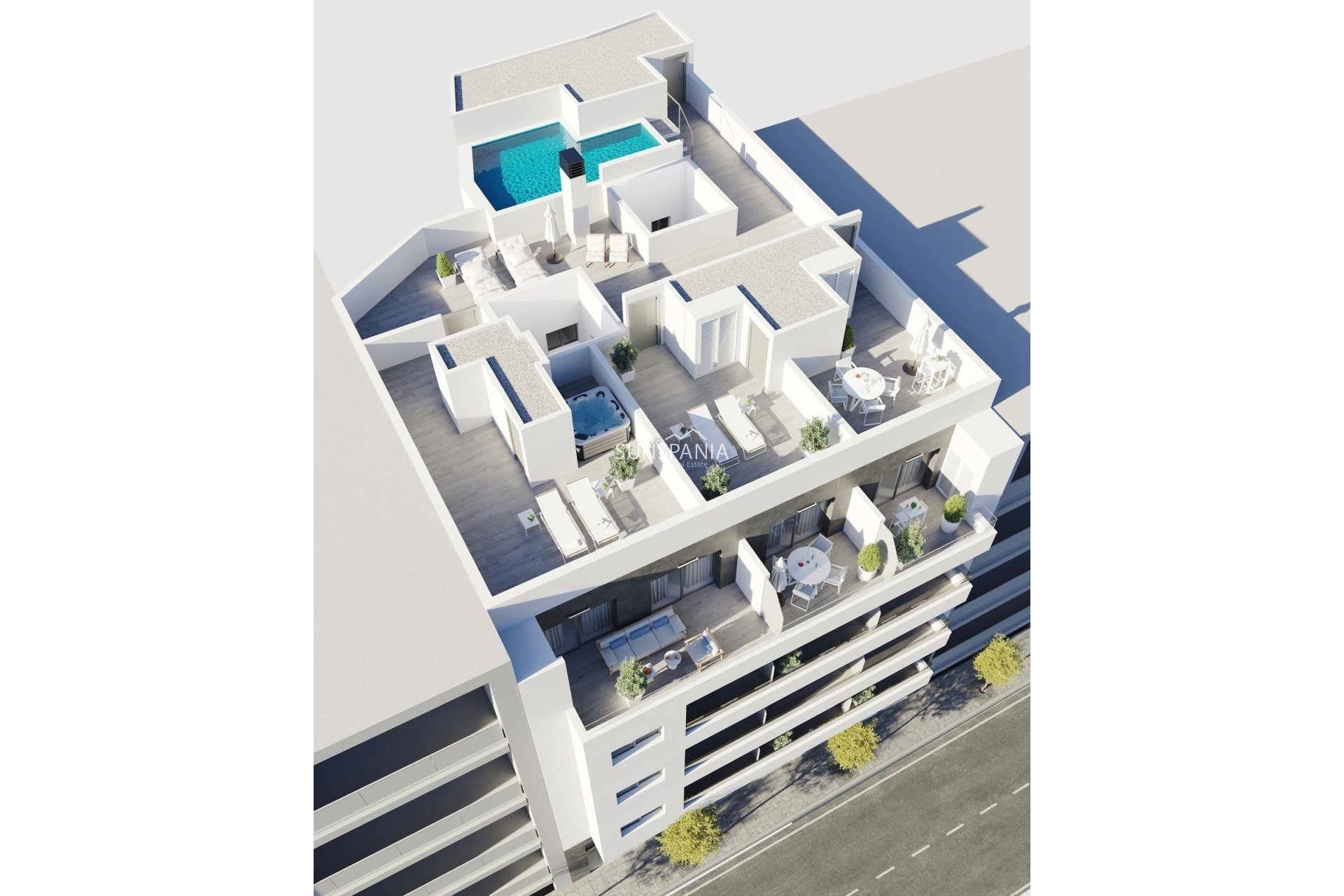 Nouvelle construction - Penthouse -
Torrevieja - Centro