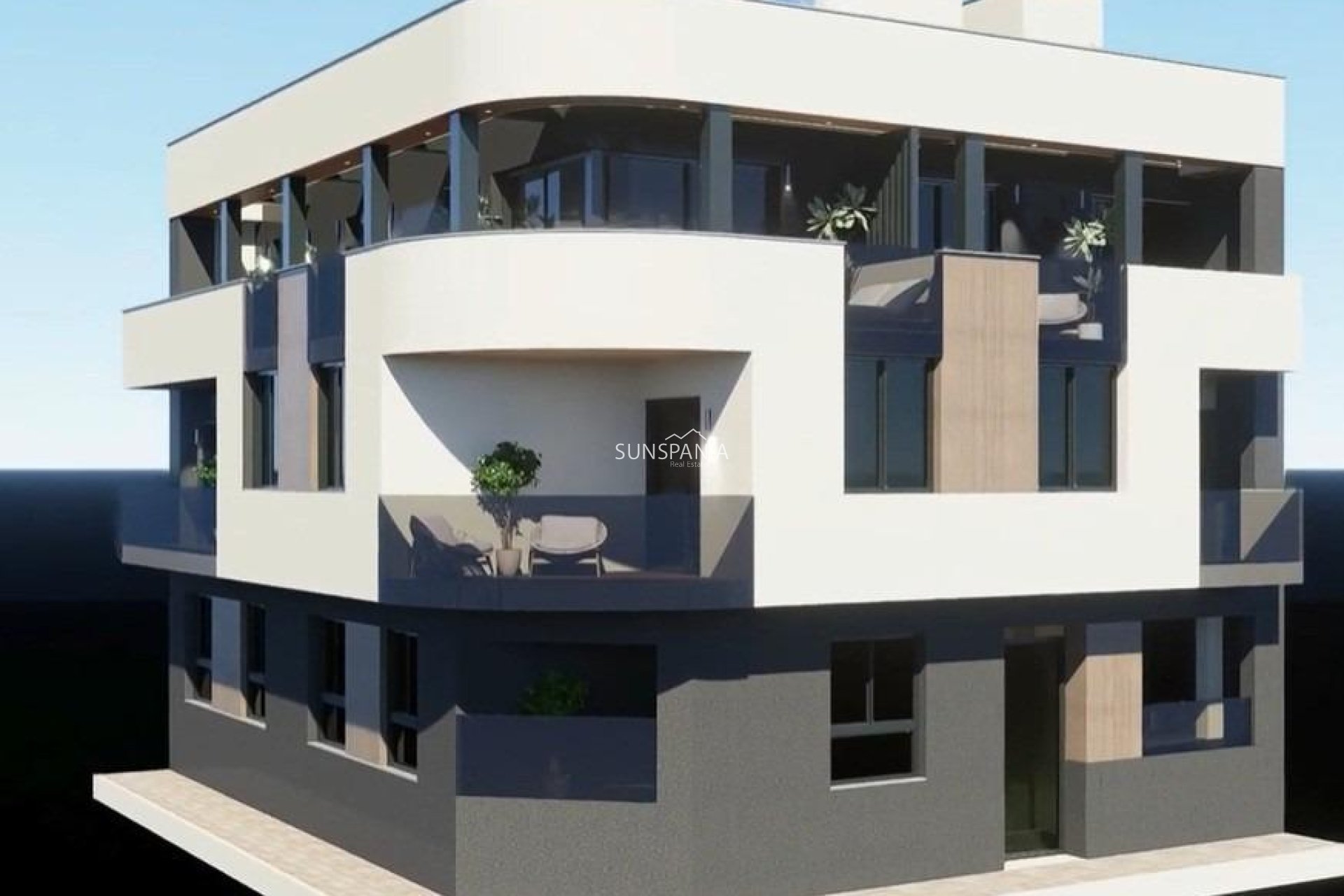 Nouvelle construction - Penthouse -
Torrevieja - Centro