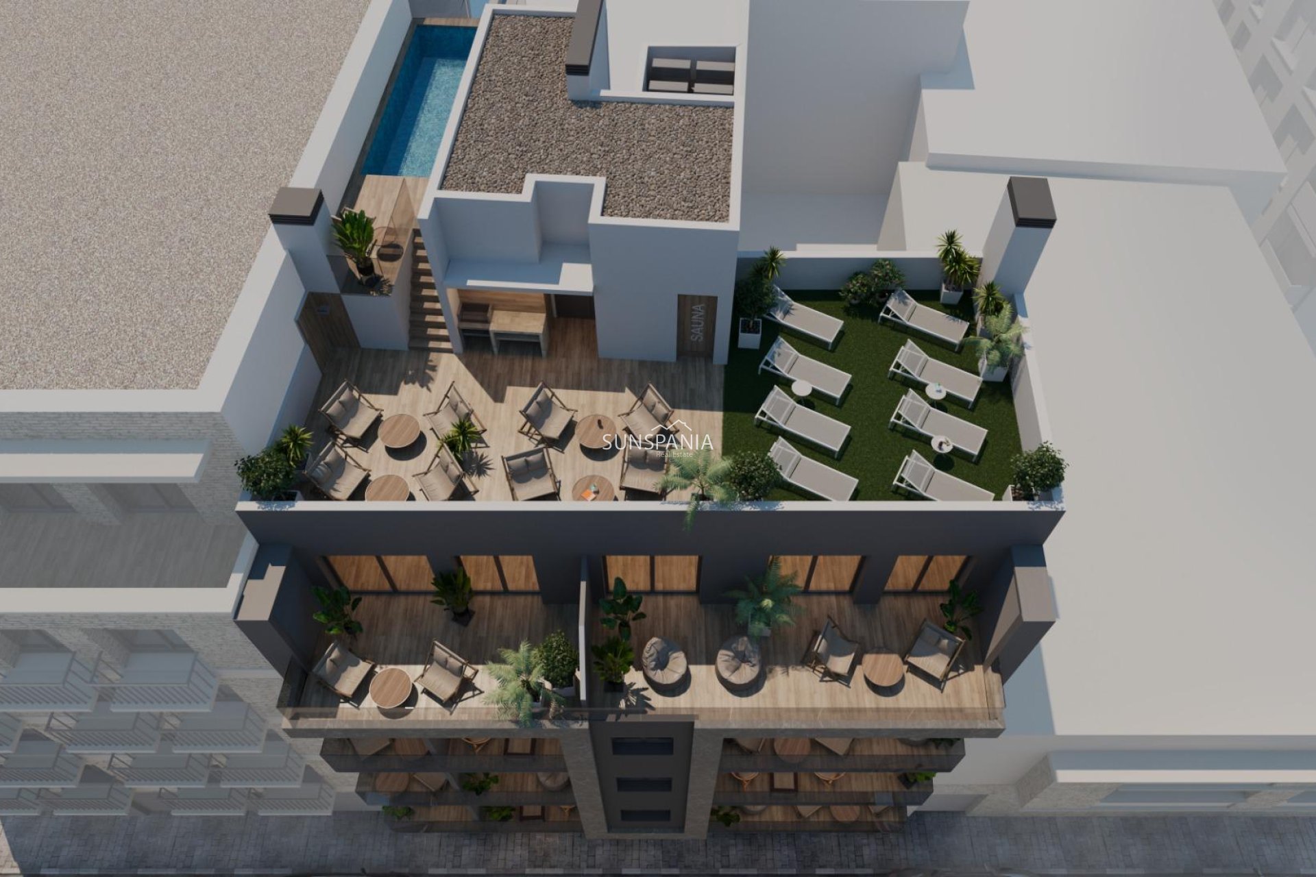 Nouvelle construction - Penthouse -
Torrevieja - Centro