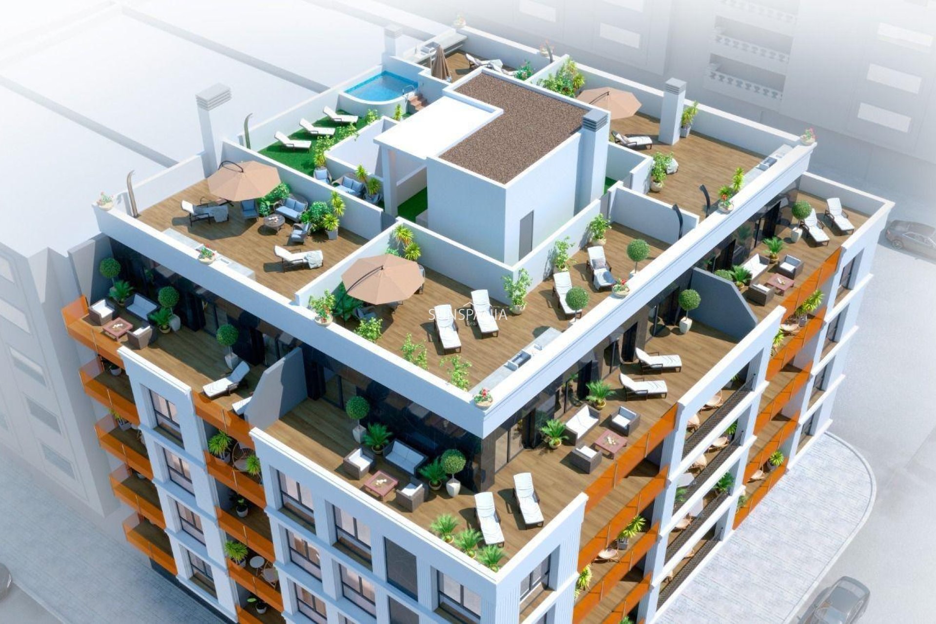 Nouvelle construction - Penthouse -
Torrevieja - Parque de las Naciones