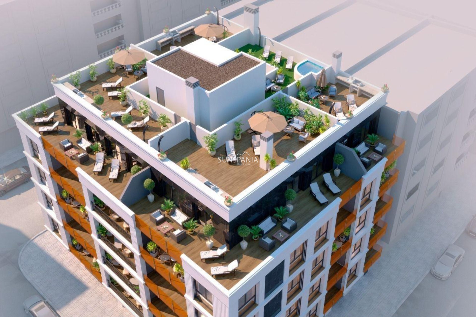 Nouvelle construction - Penthouse -
Torrevieja - Parque de las Naciones